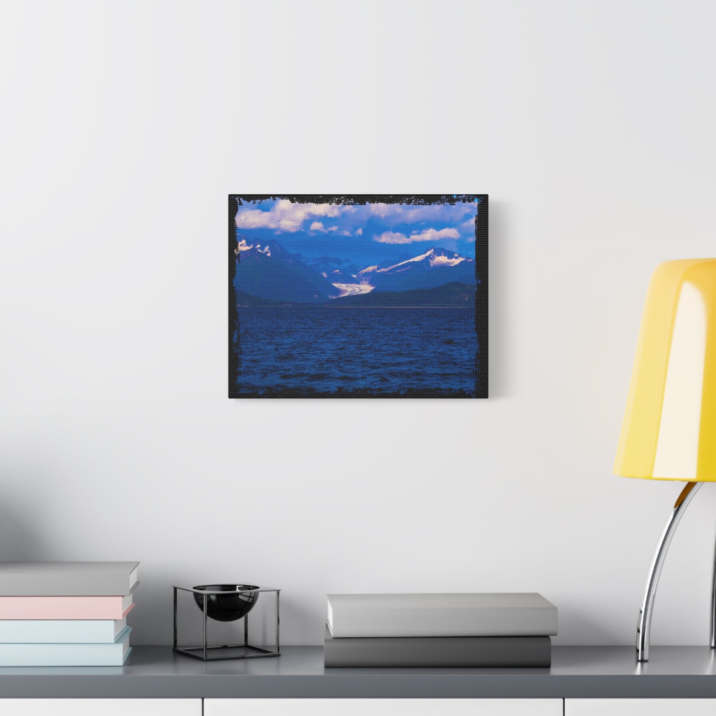 Canvas Print Distant Glacier Photography