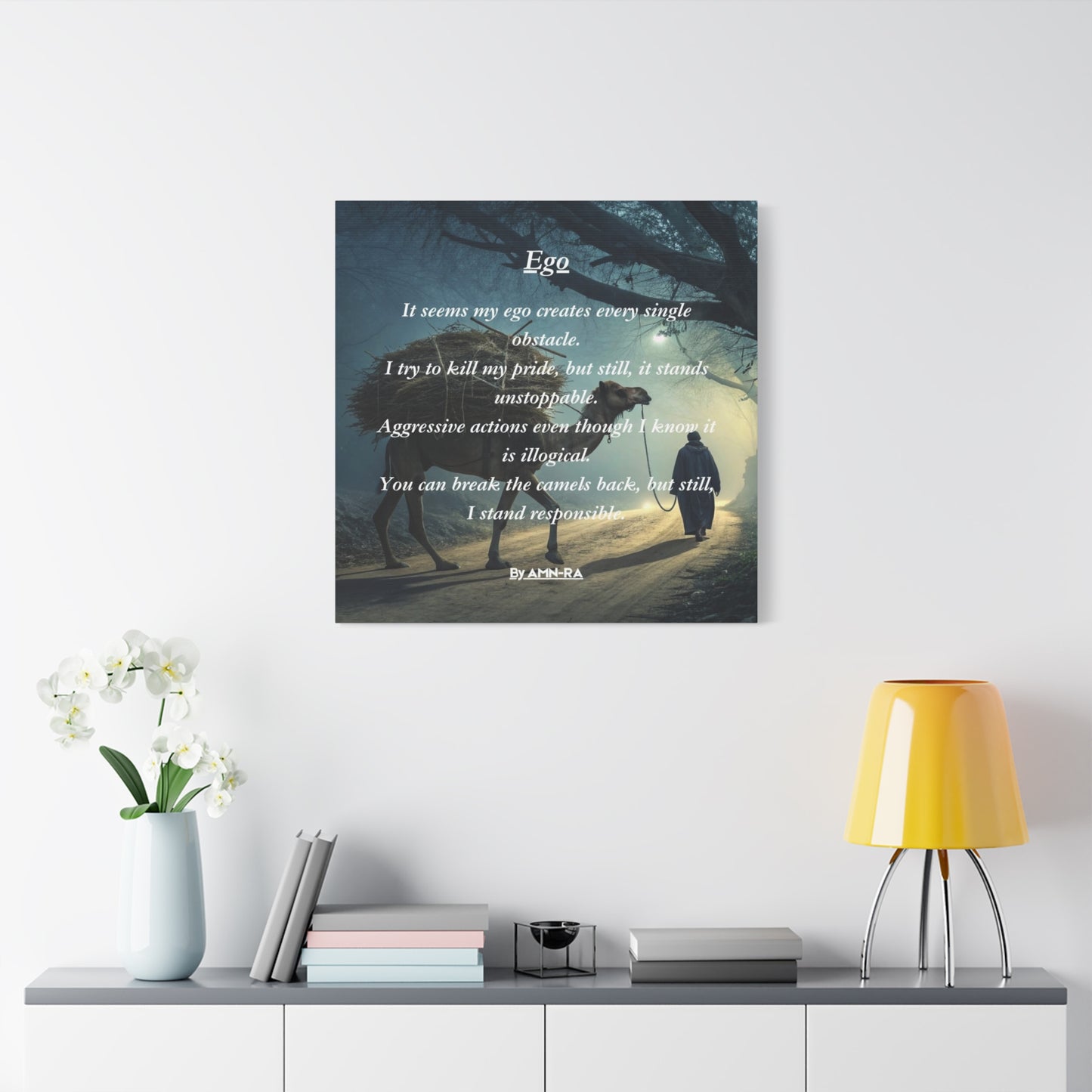Canvas Print - Ego By AMN-RA