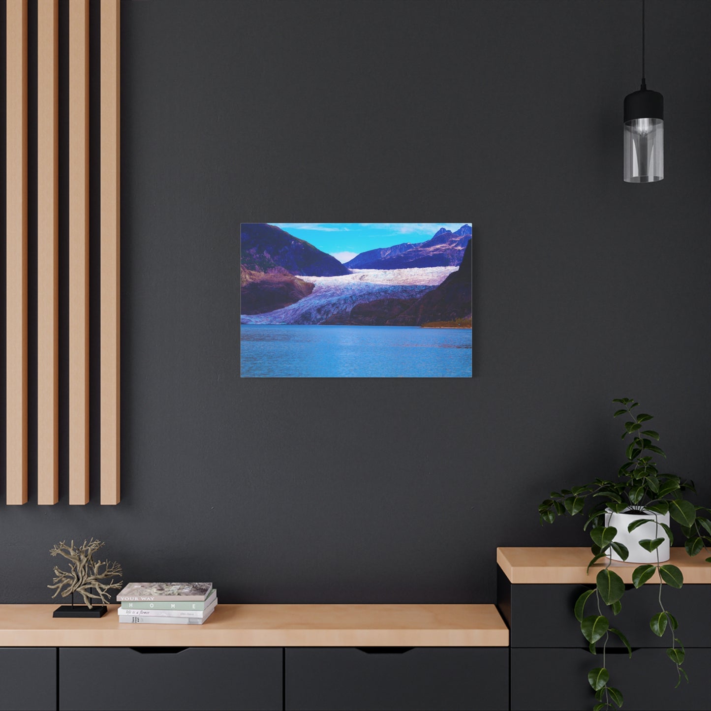 Canvas Print - Gorgeous Glacier Photo