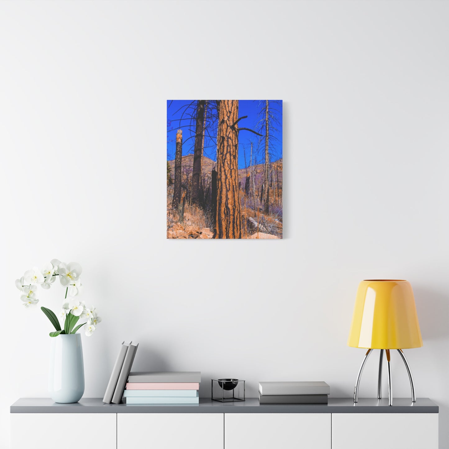 Canvas Print - Thunder Struck Tree Photo