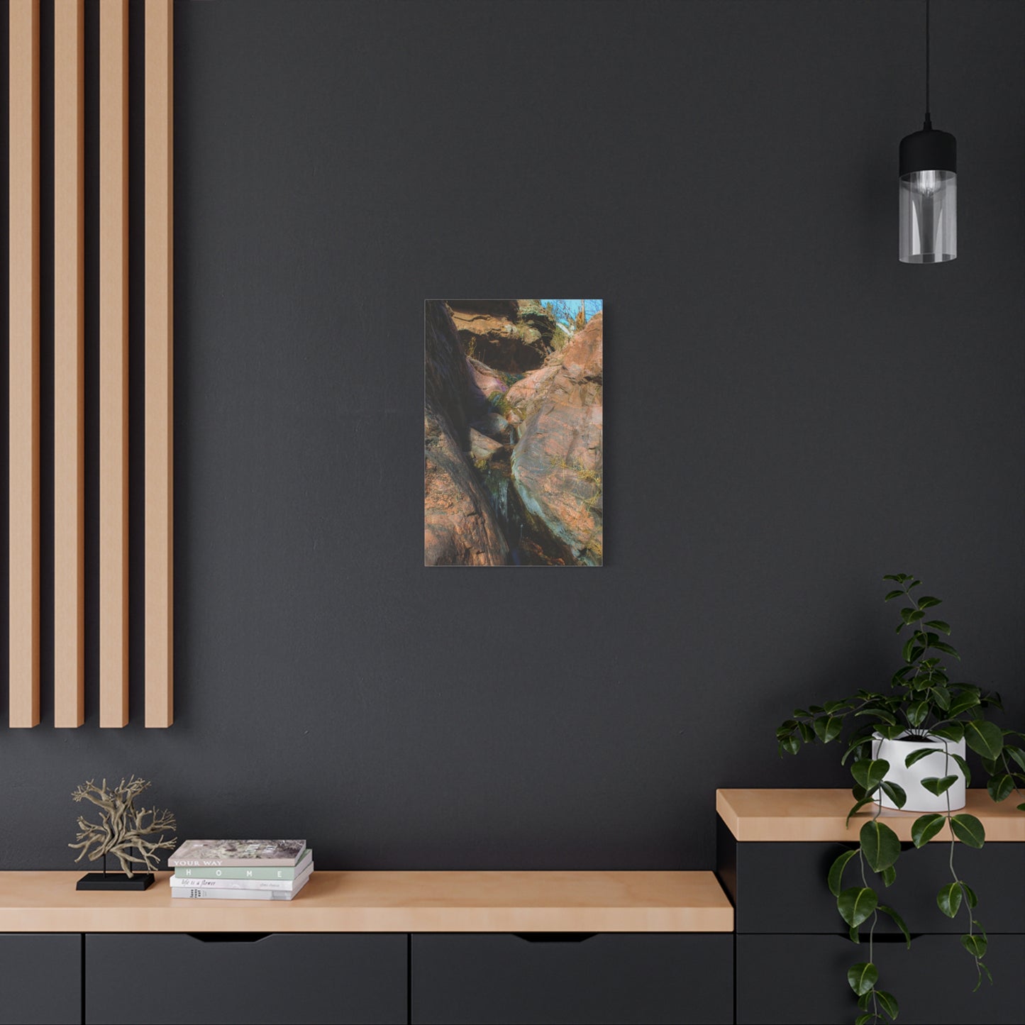 Canvas Print Small Waterfall