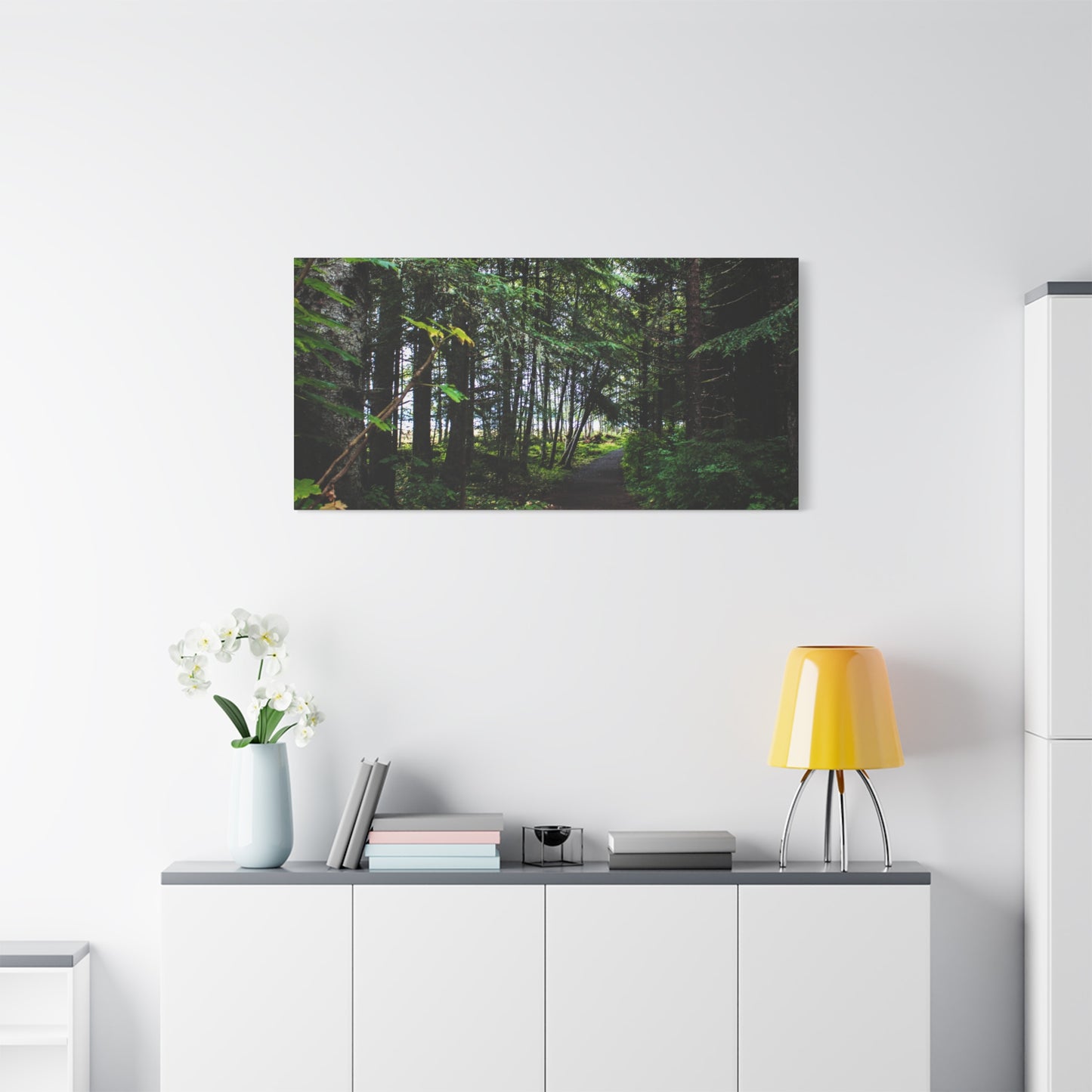 Copy of Canvas Art Print - Trail Through The Trees-Photograph