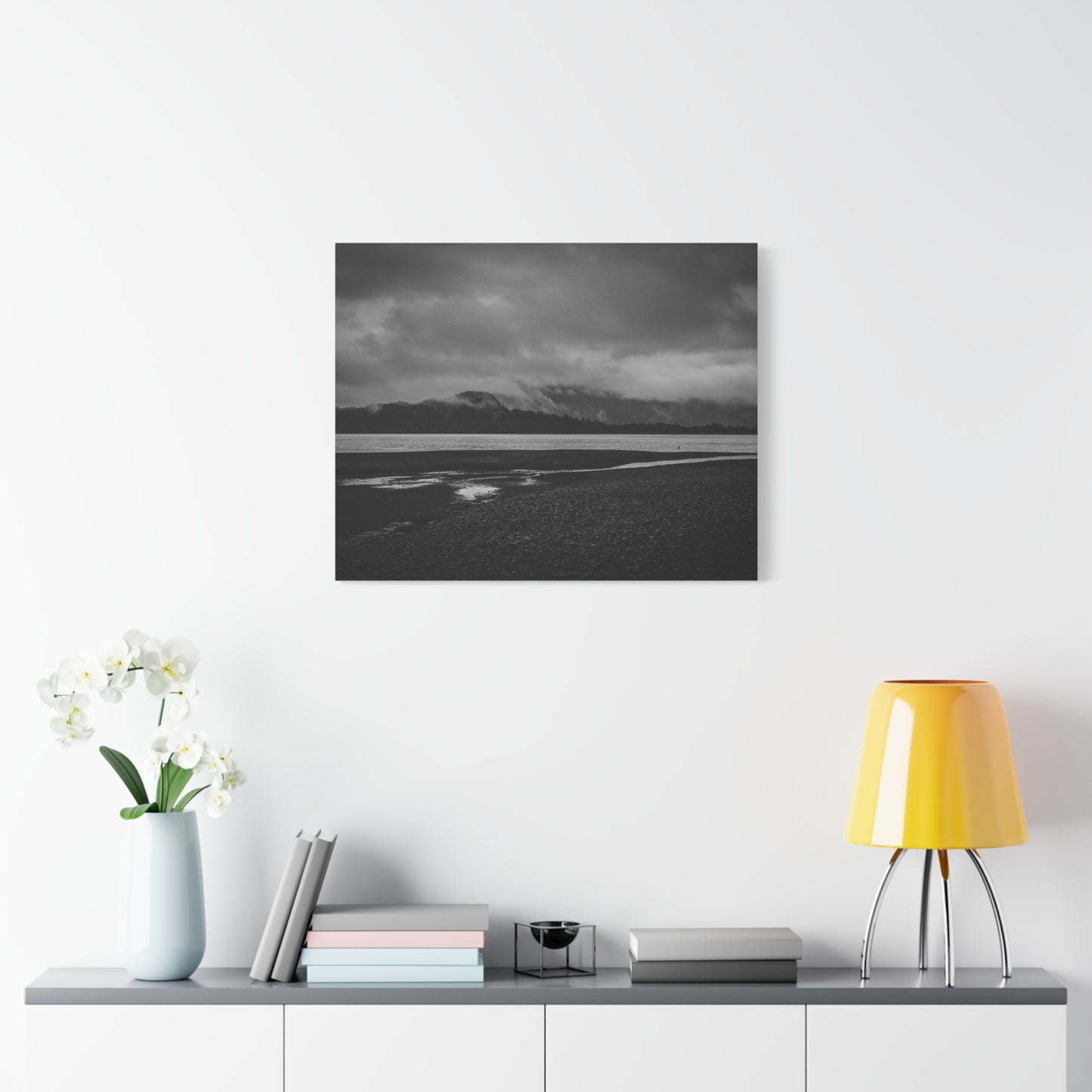 Canvas Print - Foggy Lake Photography
