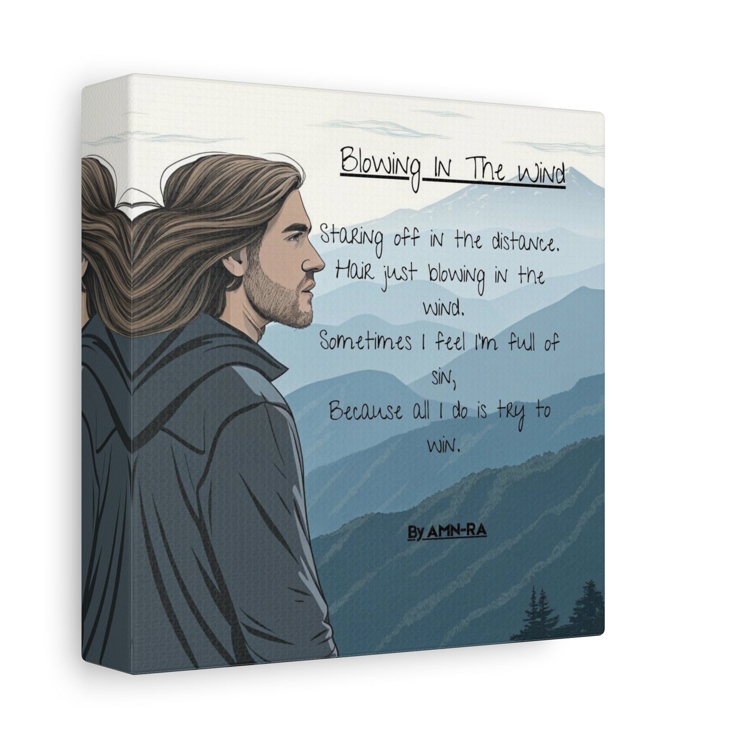 Canvas Print - Blowing In The Wind - By AMN-RA