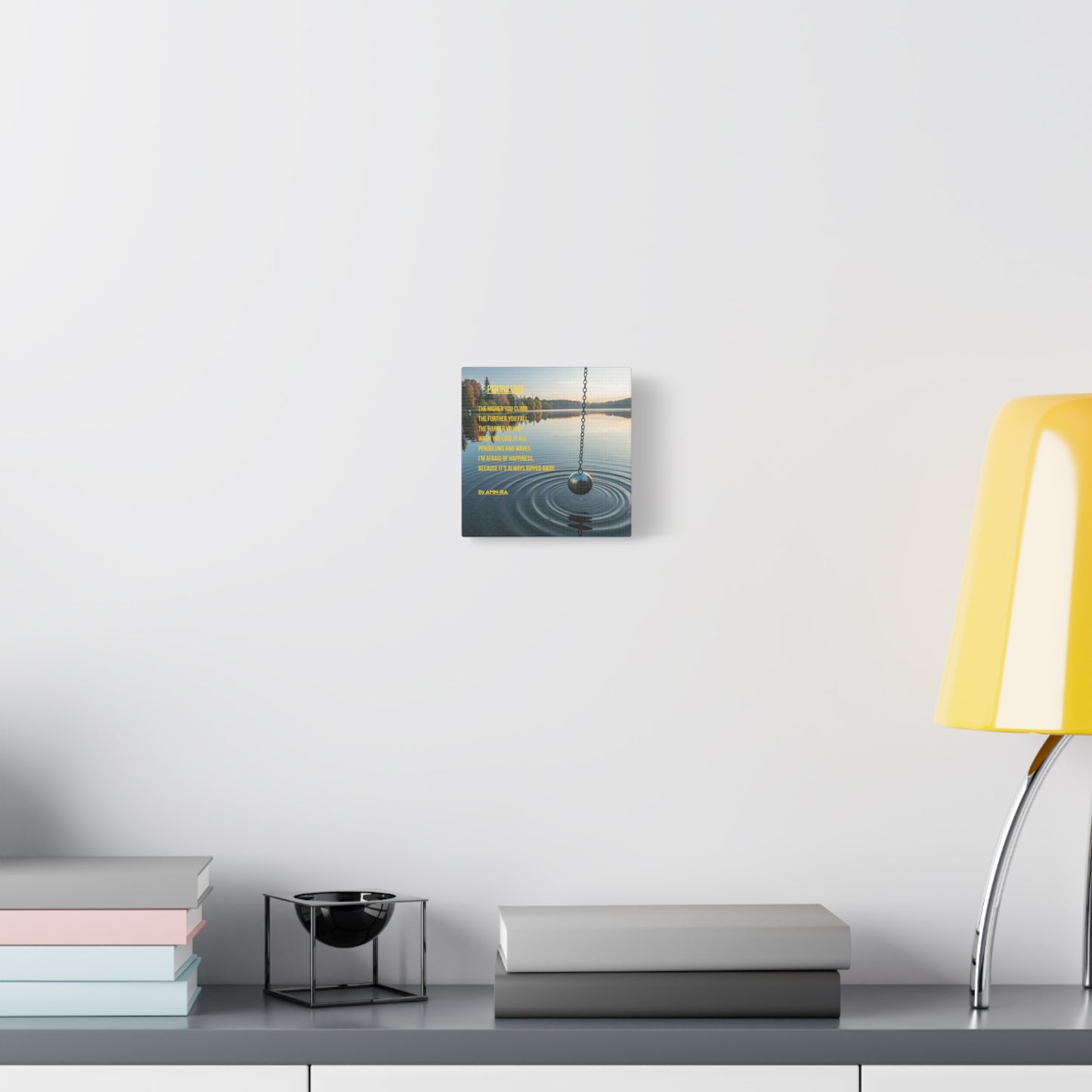 Canvas Poster - Full Color "Pendulums" by AMN_RA