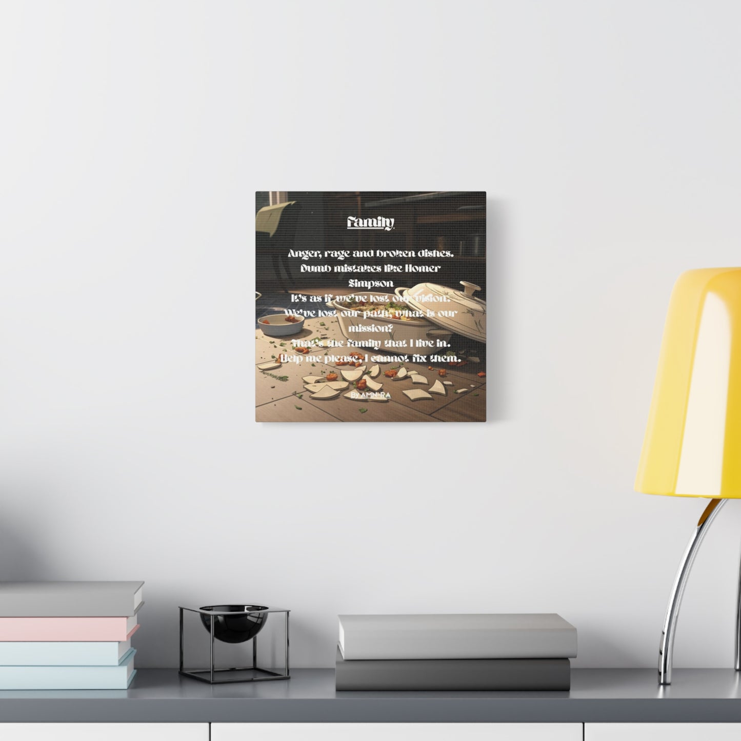 Canvas Print: Family Poem by AMN-RA