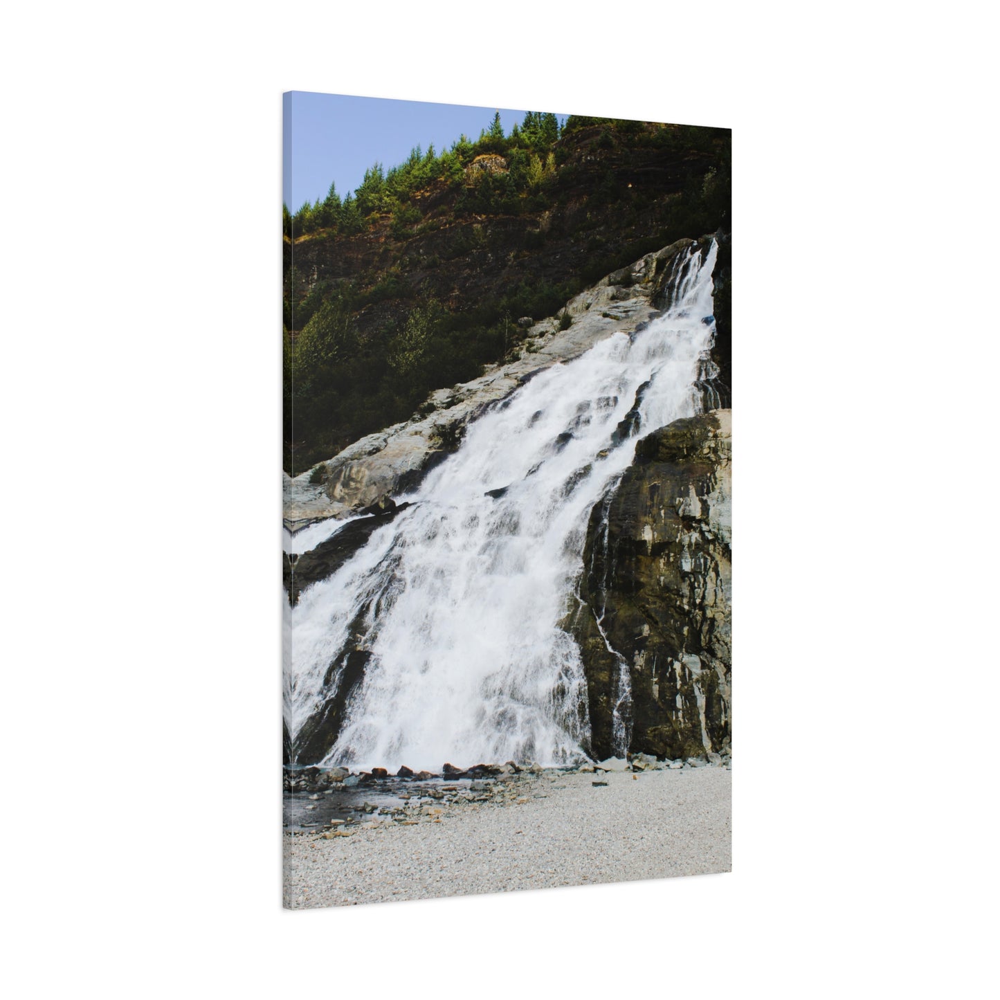 Canvas Print - Mighty Waterfall Photo