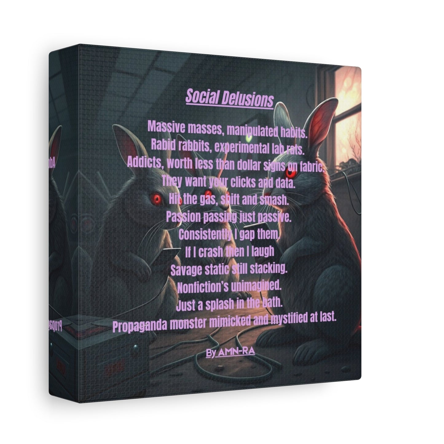 Canvas Print - Social Delusions - By AMN-RA