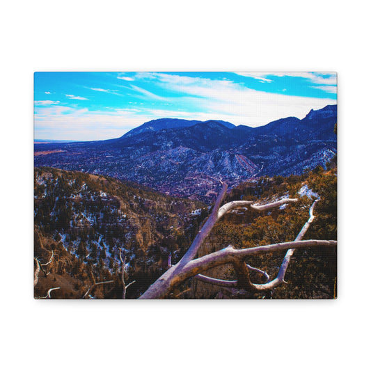Canvas Print - Out On A Limb Mountain Photography