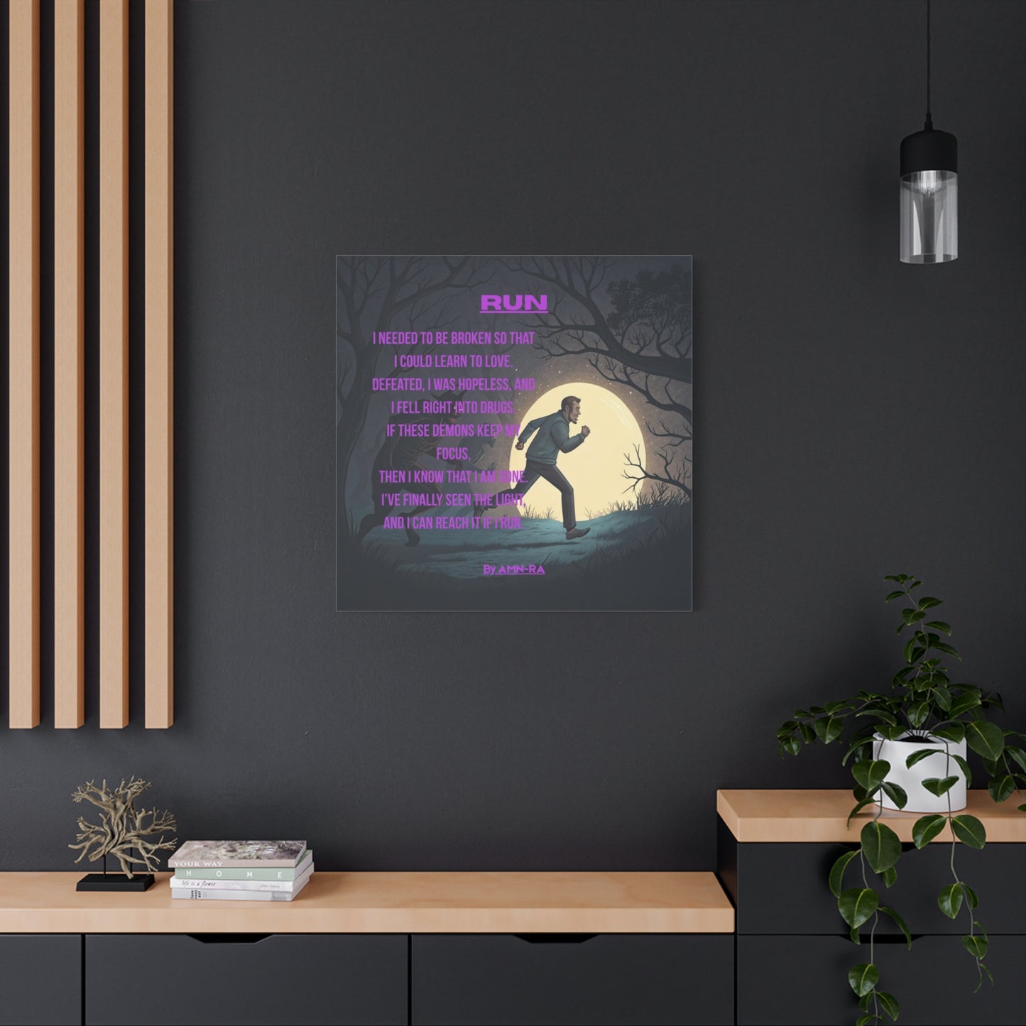 Canvas Print - Run - By AMN-RA