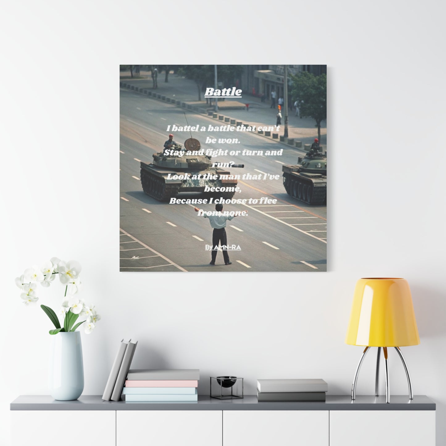 Canvas Print - Battle - By AMN-RA