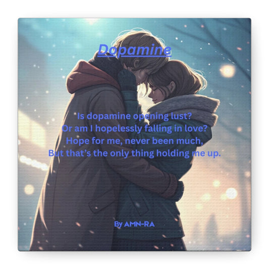 Canvas Poster - Full Color "Dopamine" by AMN_RA