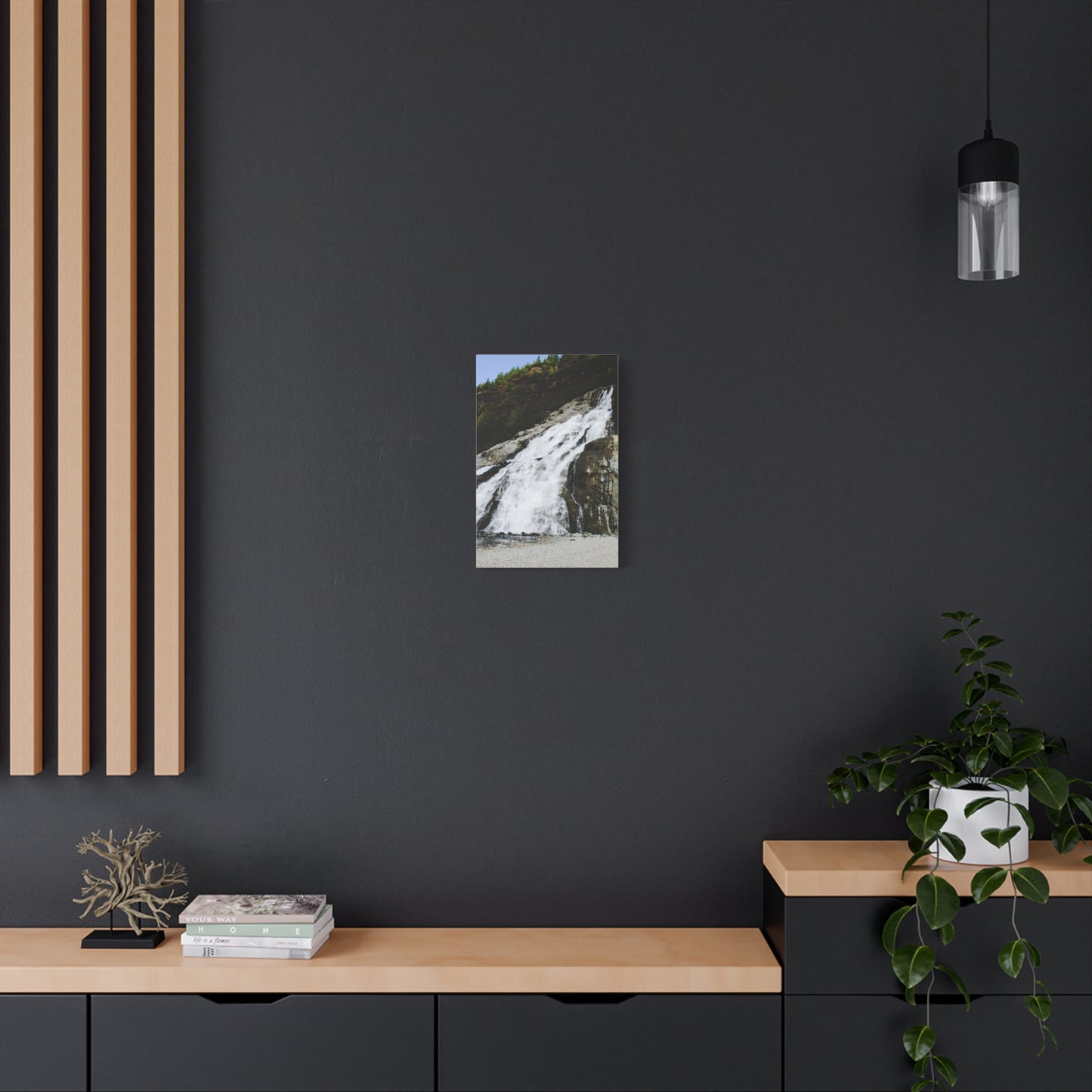 Canvas Print - Mighty Waterfall Photo