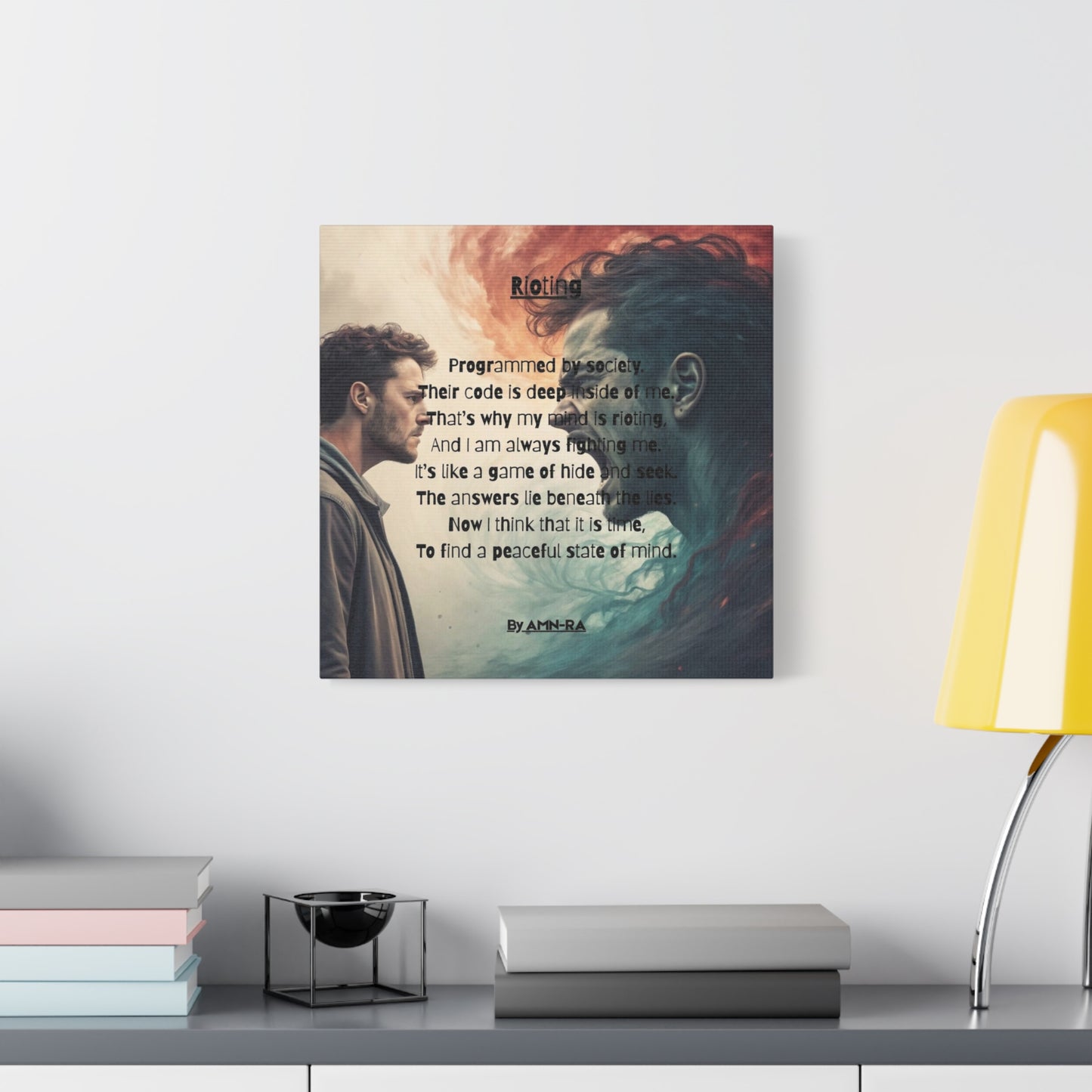 Canvas Print - Rioting - By AMN-RA