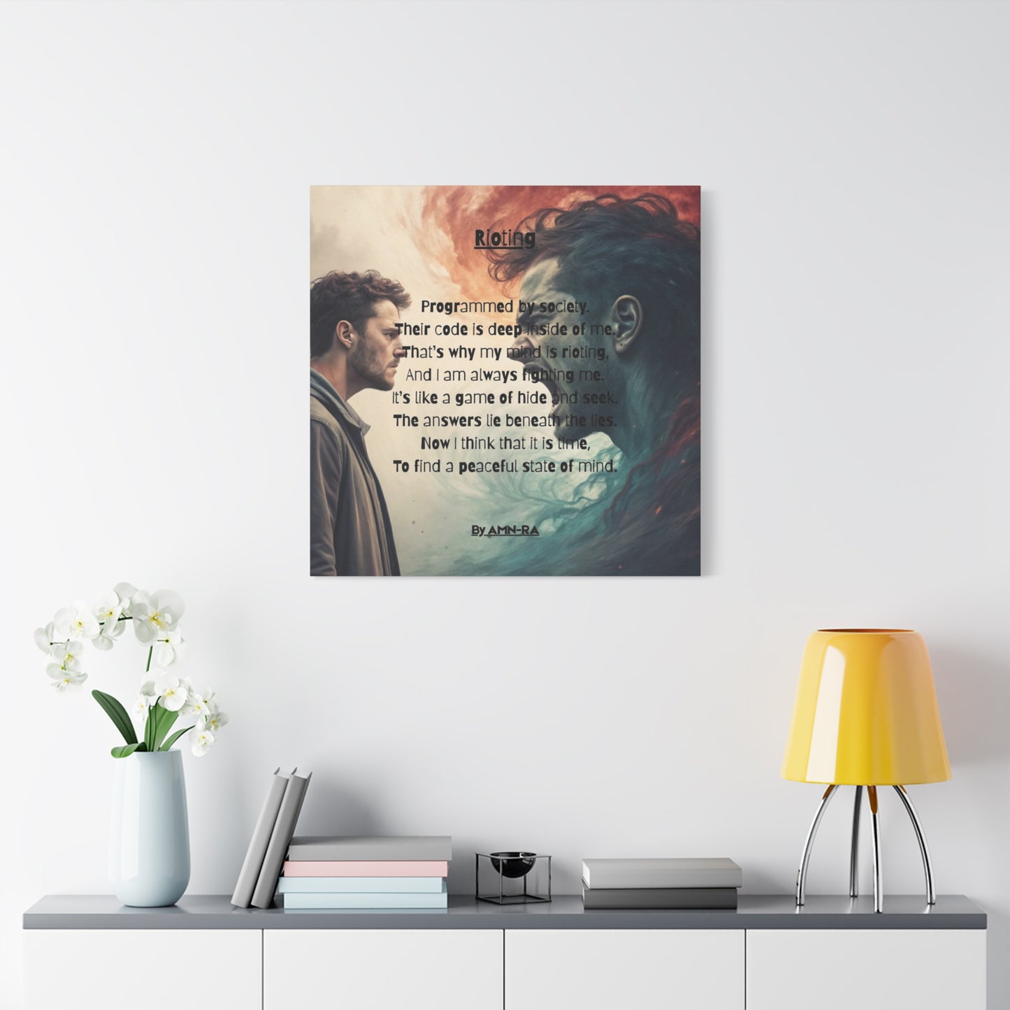 Canvas Print - Rioting - By AMN-RA