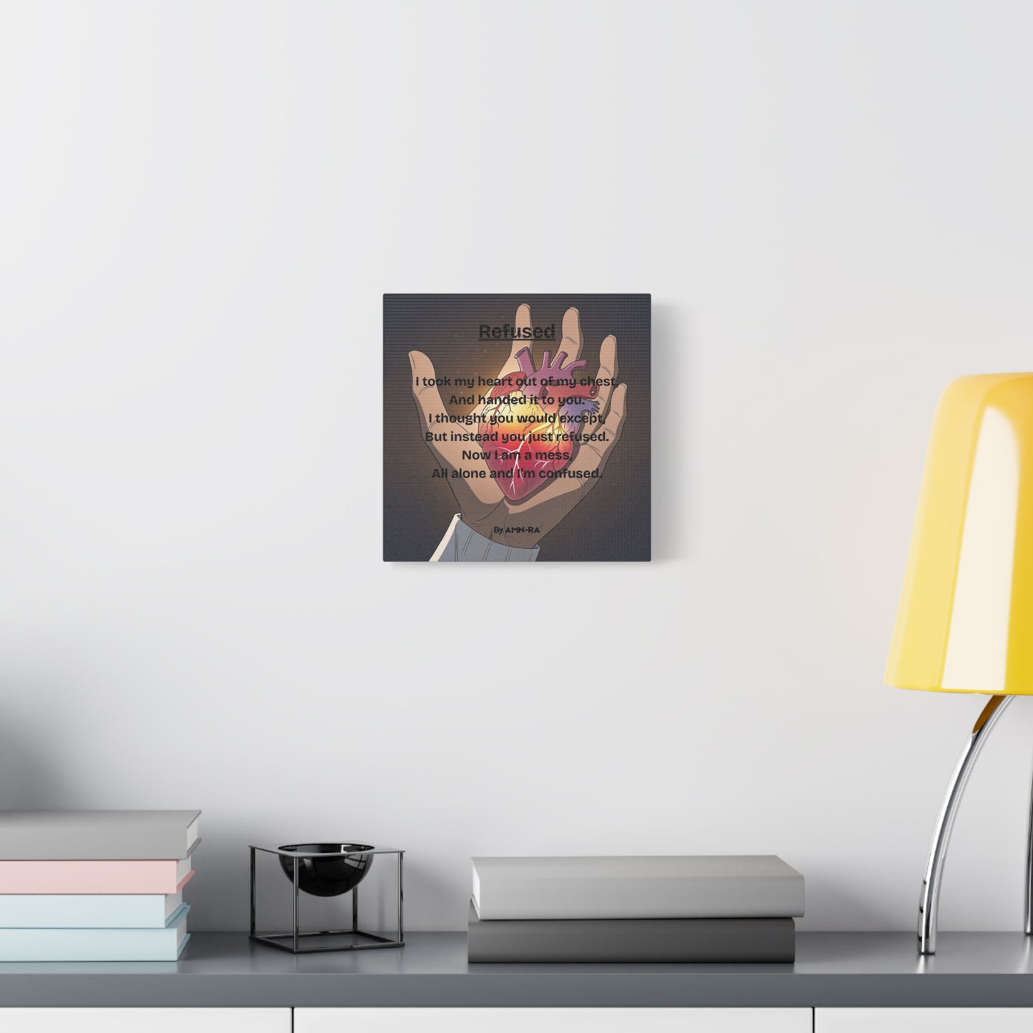 Canvas Poster - Full Color "Refused" by AMN_RA
