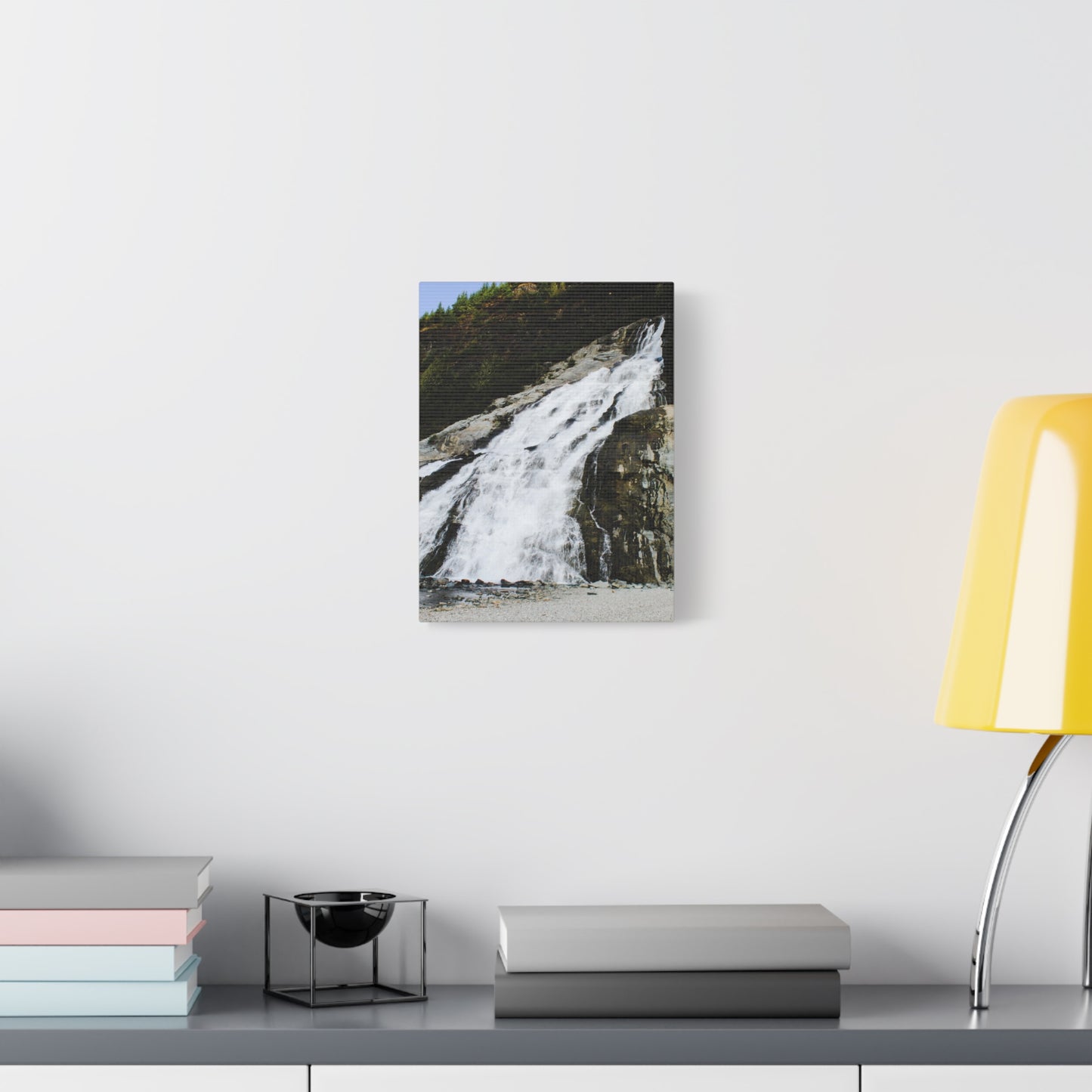 Canvas Print - Mighty Waterfall Photo
