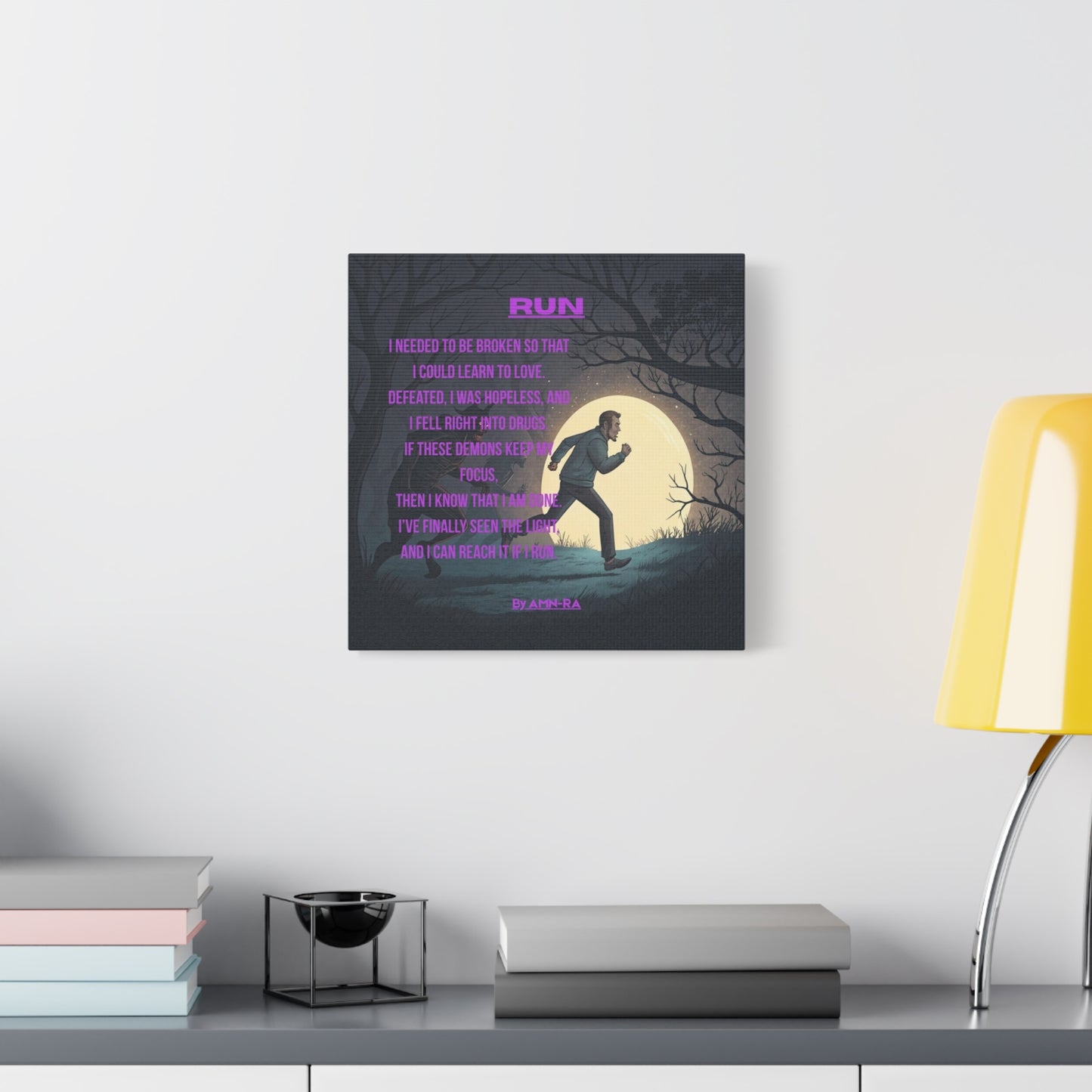 Canvas Print - Run - By AMN-RA