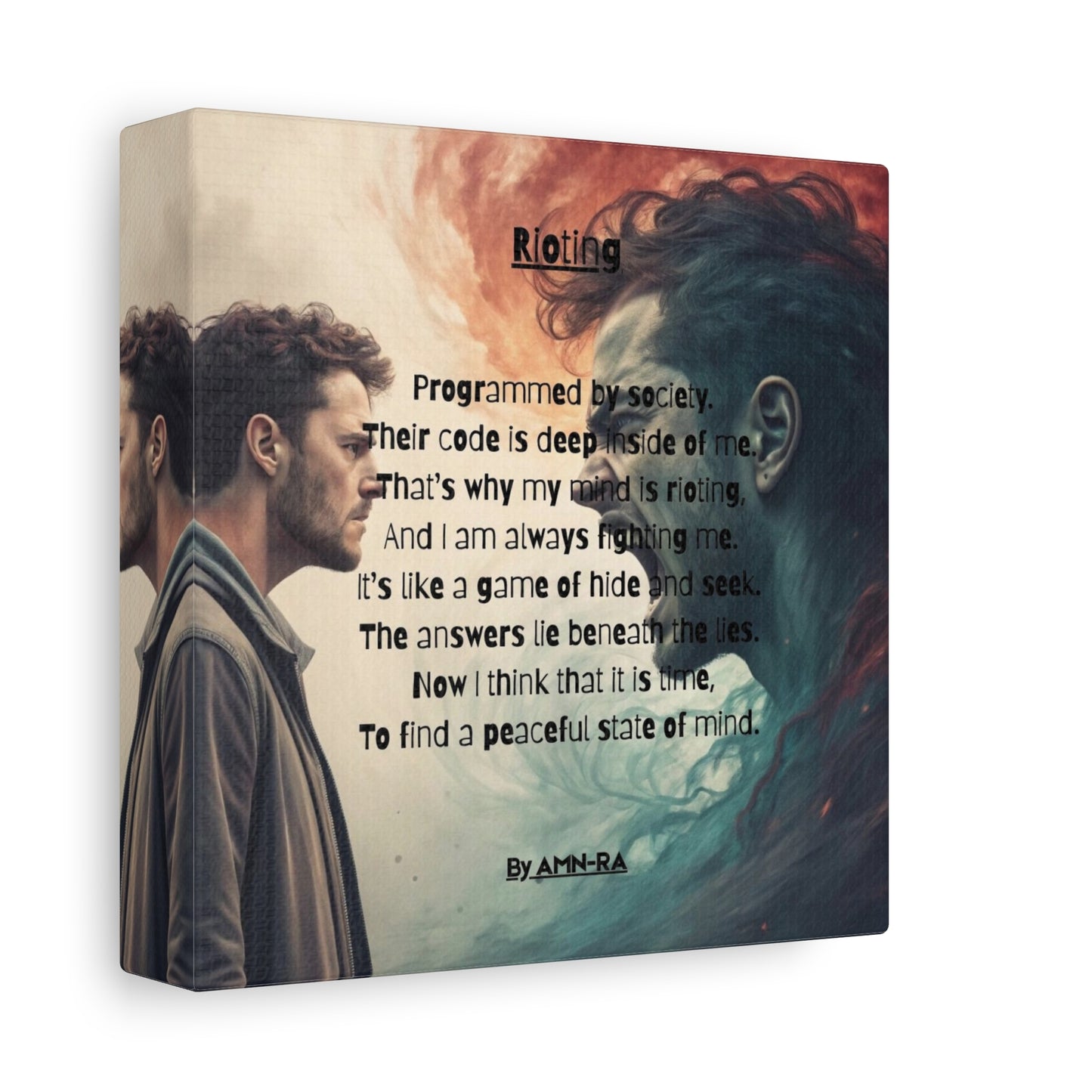 Canvas Print - Rioting - By AMN-RA
