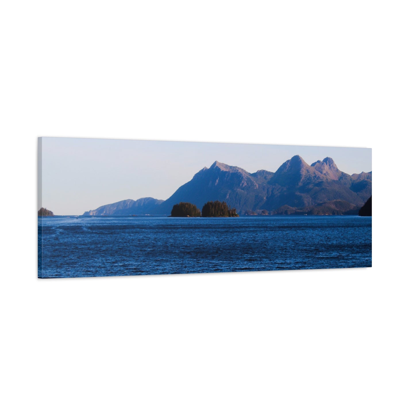 Canvas Print - Where the Mountains Meet the Ocean Photo