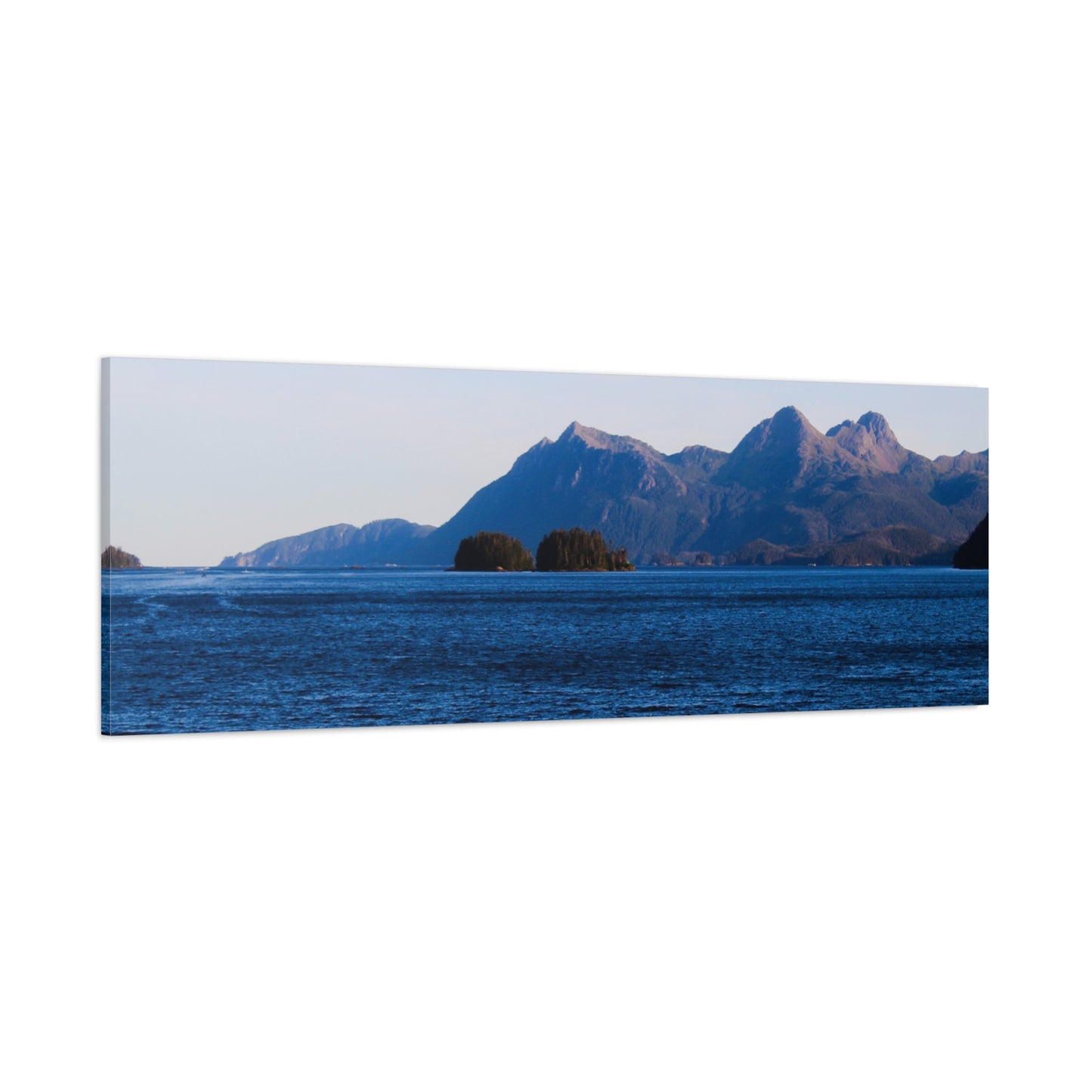 Canvas Print - Where the Mountains Meet the Ocean Photo
