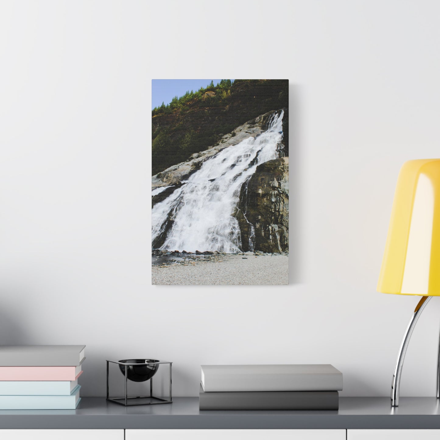 Canvas Print - Mighty Waterfall Photo