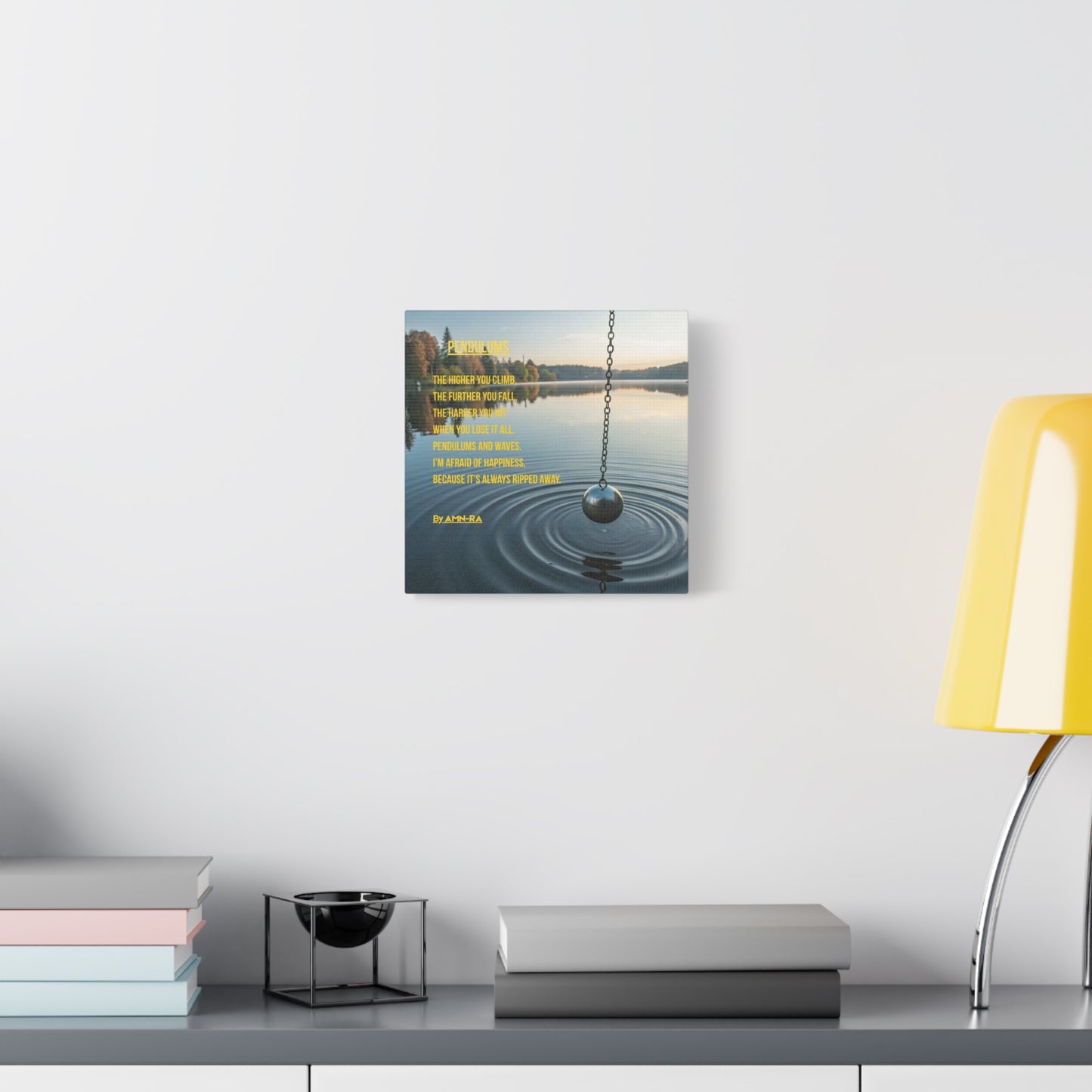 Canvas Poster - Full Color "Pendulums" by AMN_RA