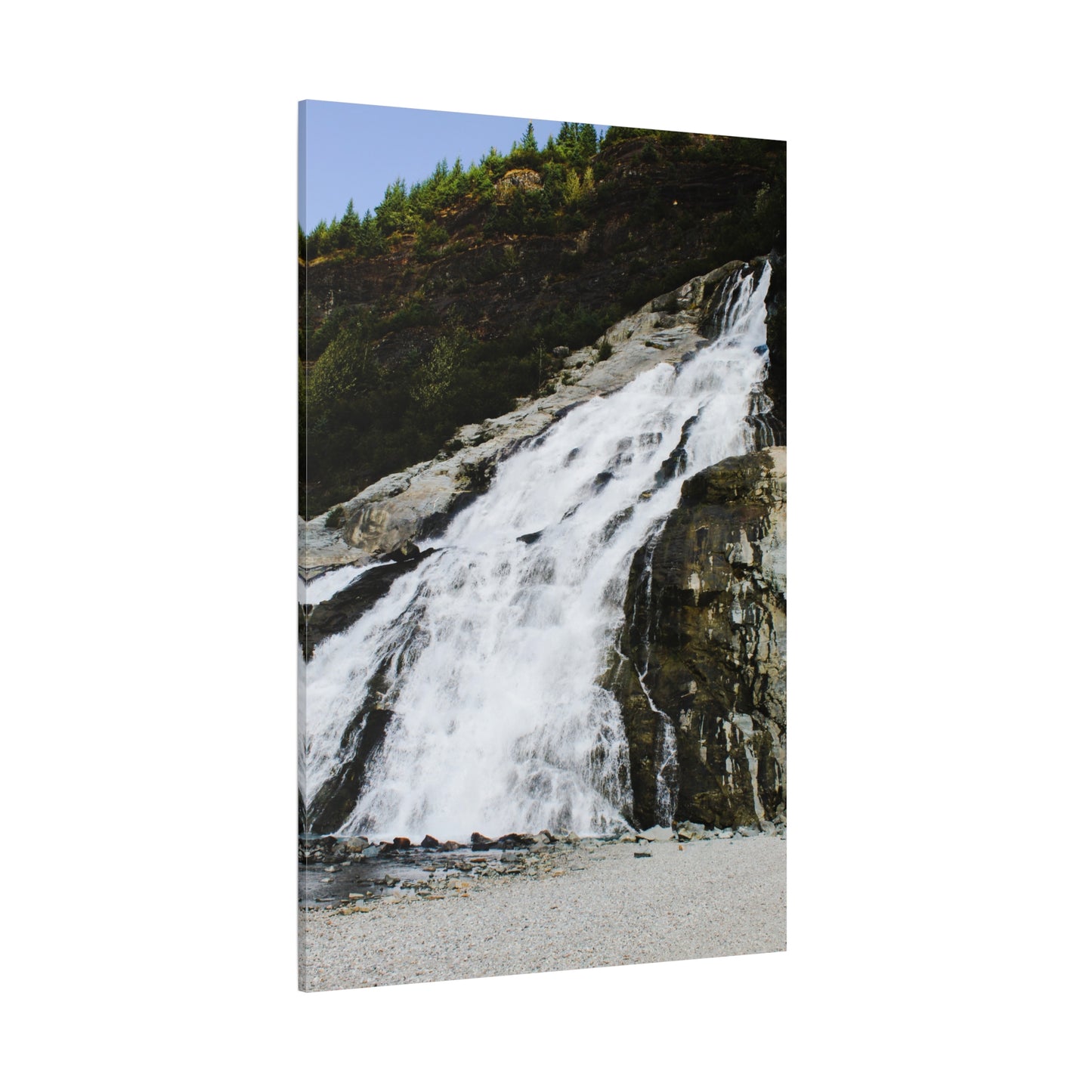 Canvas Print - Mighty Waterfall Photo