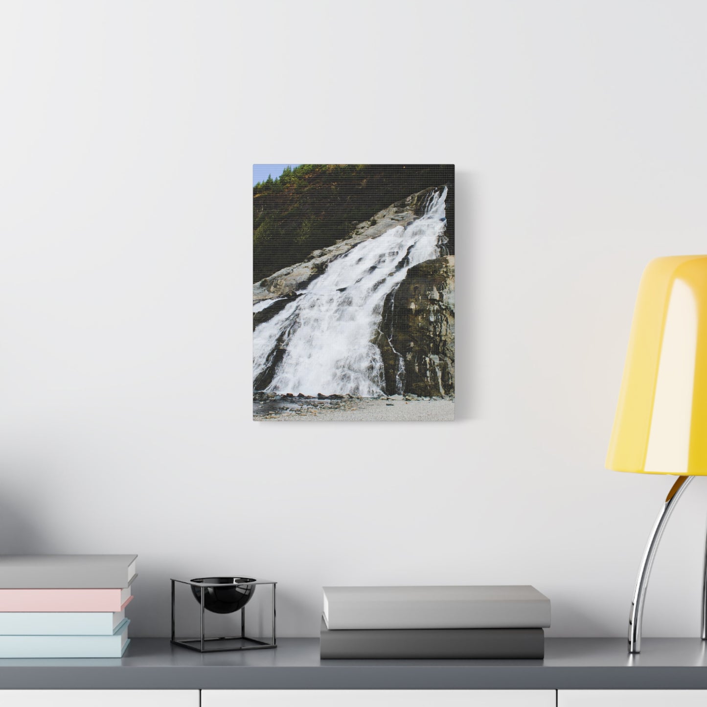 Canvas Print - Mighty Waterfall Photo