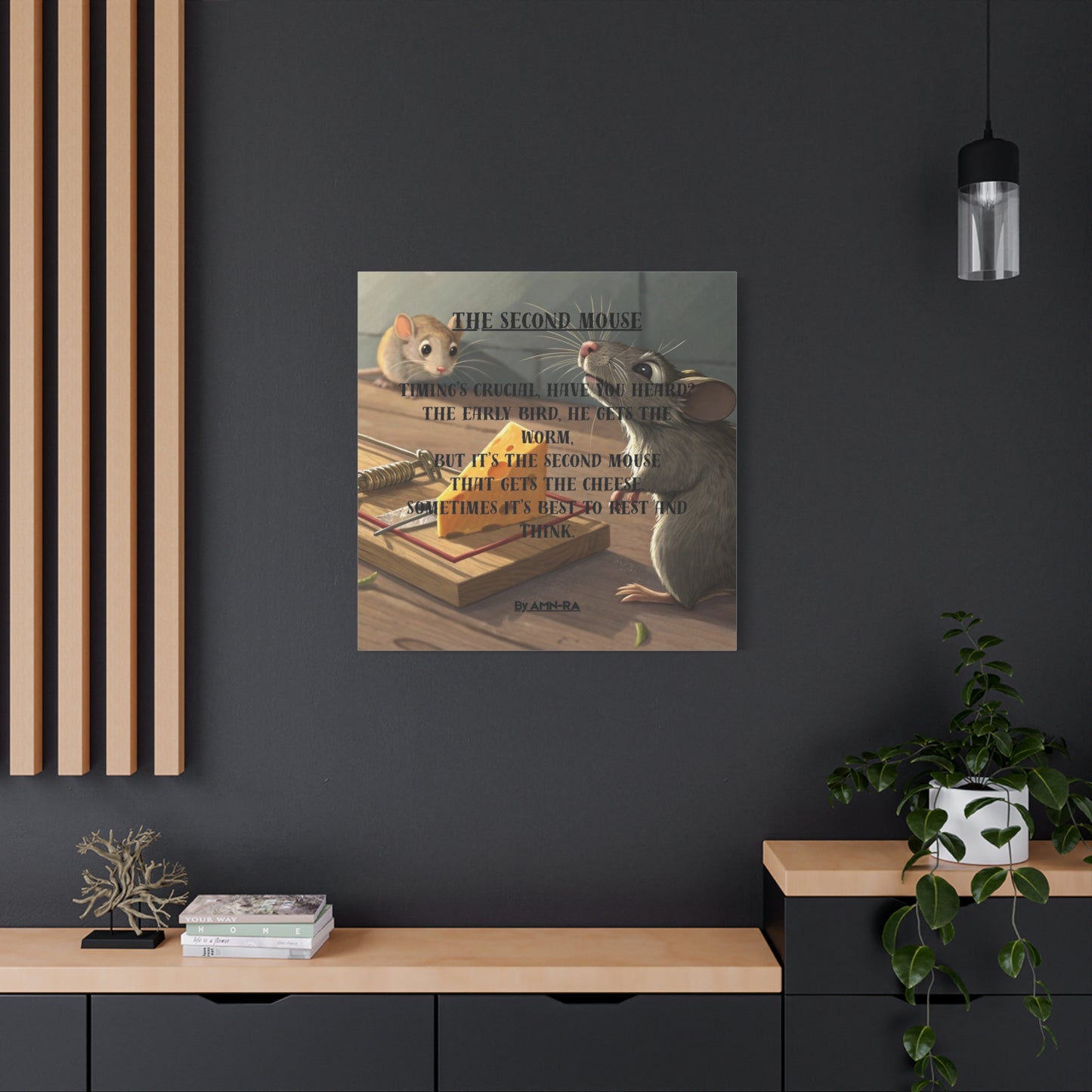 Canvas Print - Second Mouse - By AMN-RA