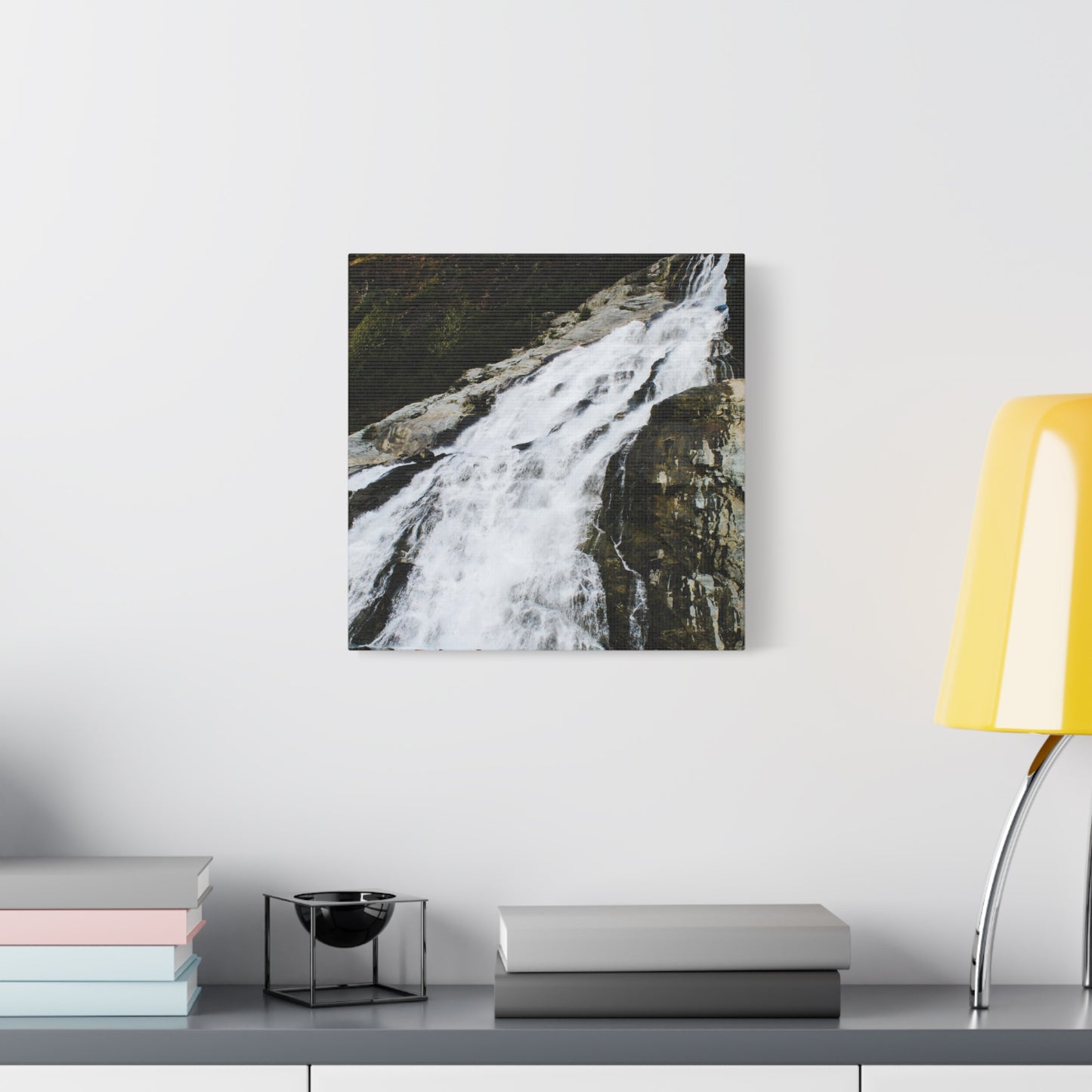 Canvas Print - Mighty Waterfall Photo