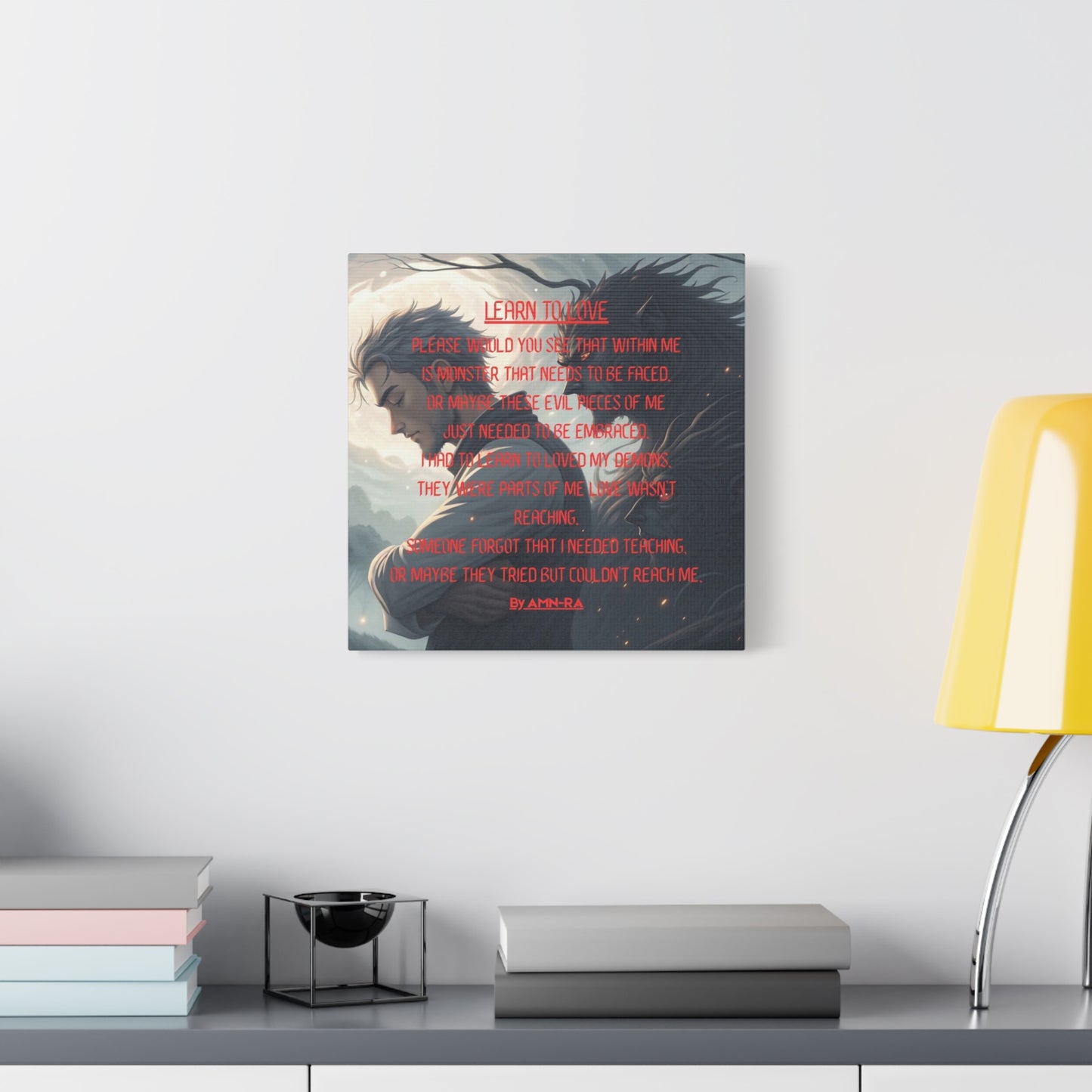 Canvas Print - Learn To Love - By AMN-RA