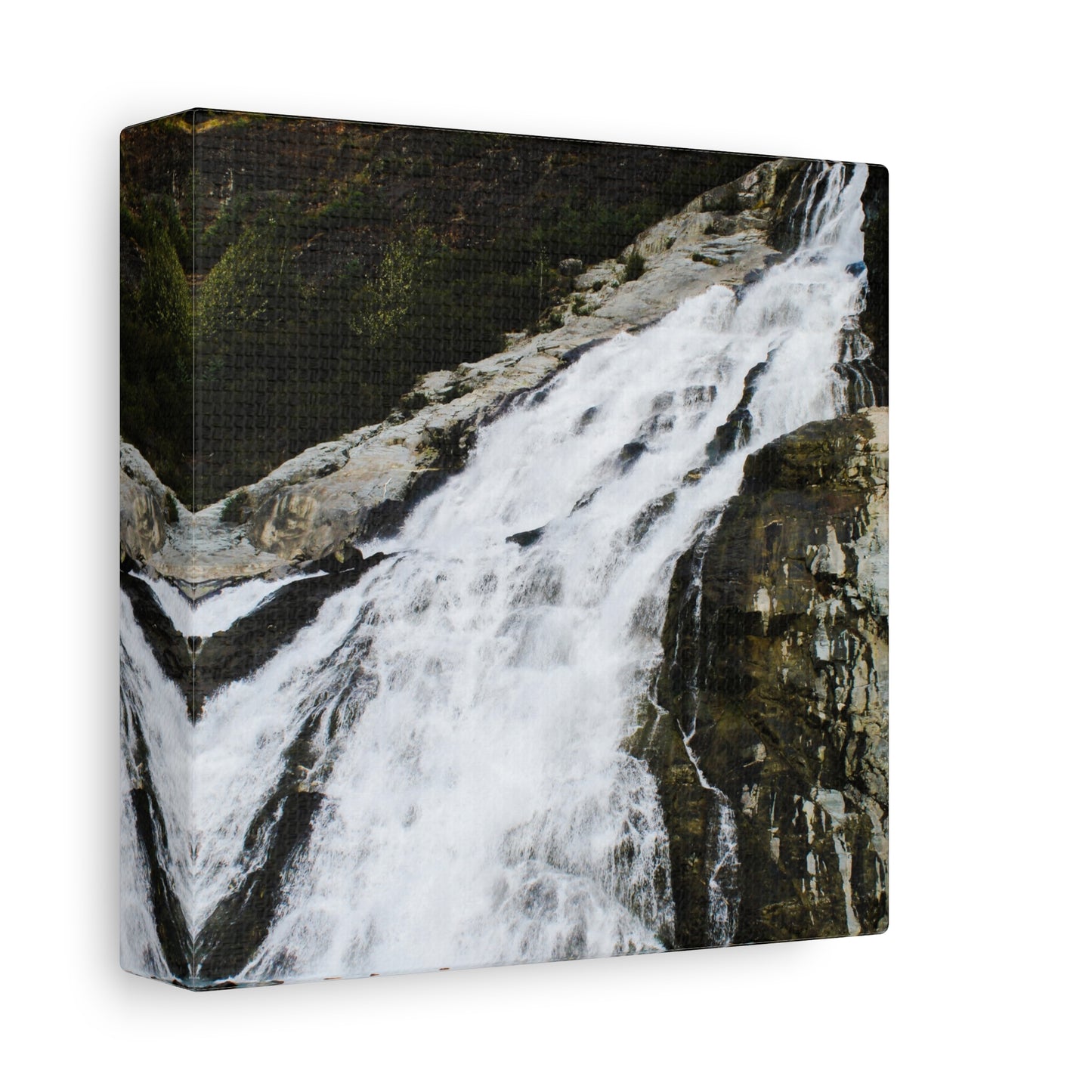 Canvas Print - Mighty Waterfall Photo