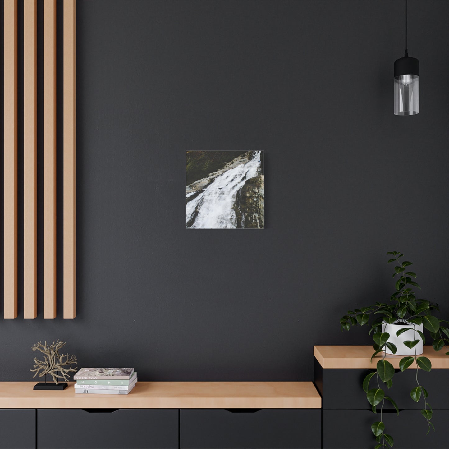 Canvas Print - Mighty Waterfall Photo