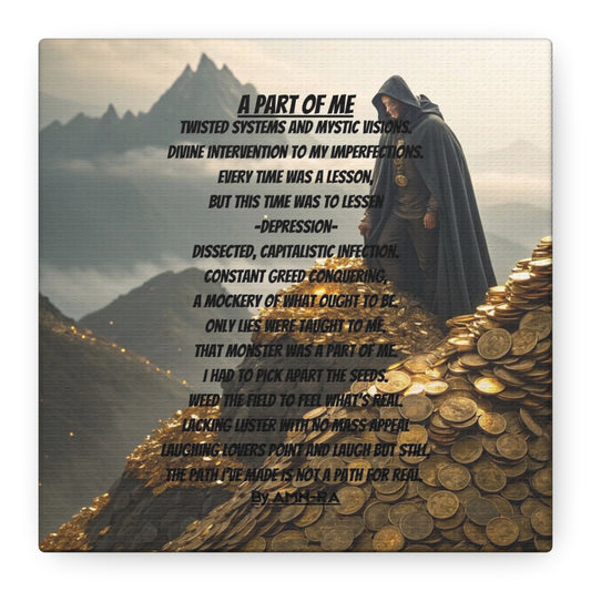 Canvas Print - A Part Of Me - By AMN-RA