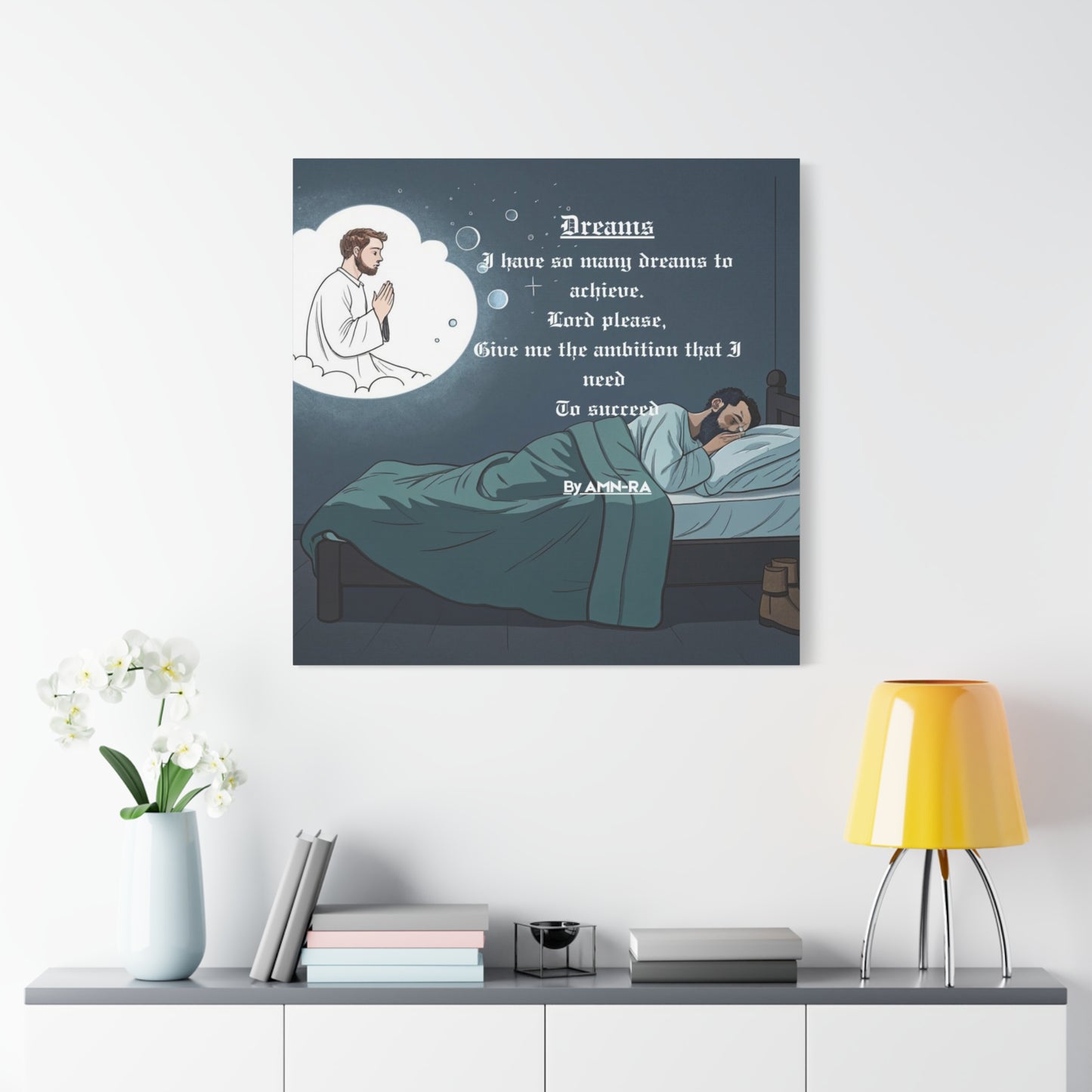 Poetic Canvas Print - Ascension - By AMN-RA