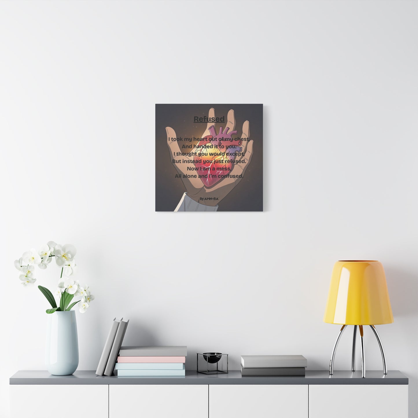 Canvas Poster - Full Color "Refused" by AMN_RA