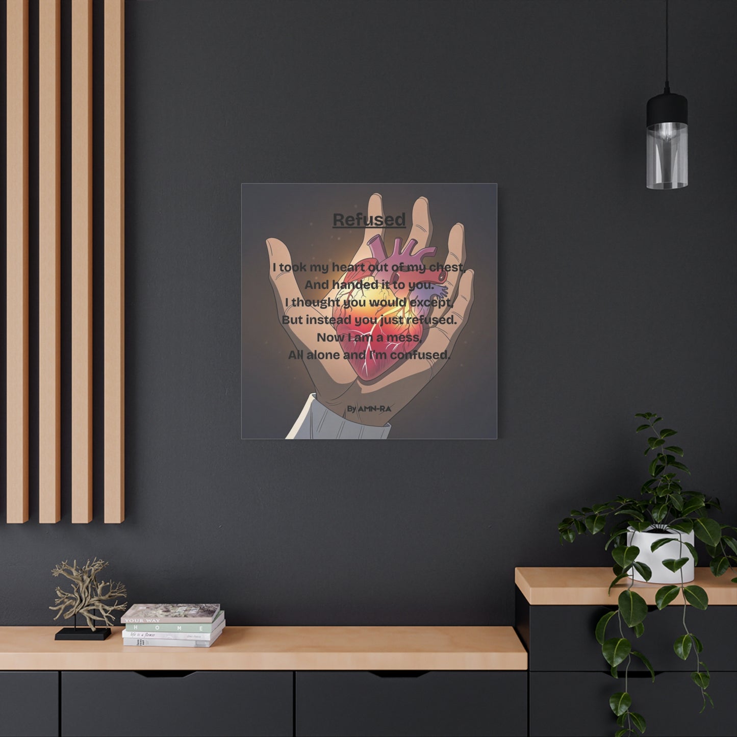 Canvas Poster - Full Color "Refused" by AMN_RA