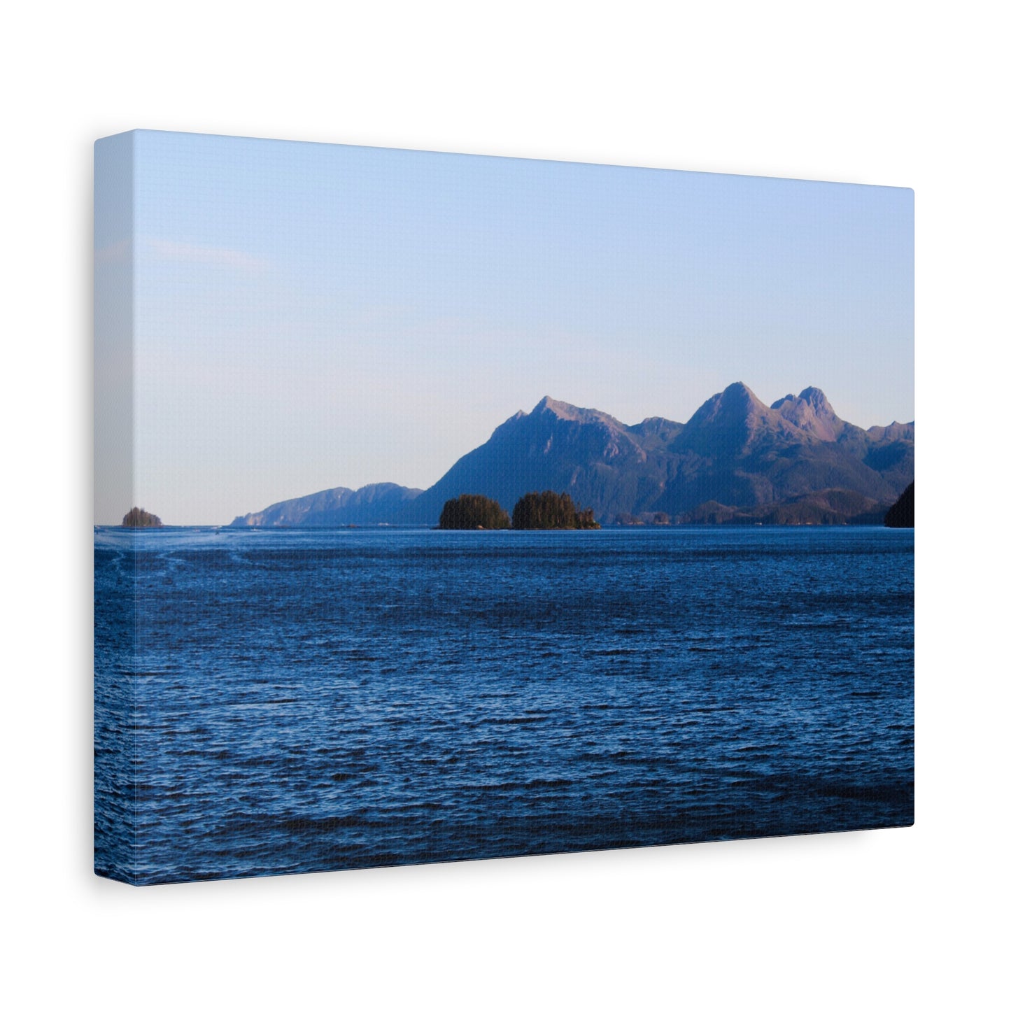 Canvas Print - Where the Mountains Meet the Ocean Photo