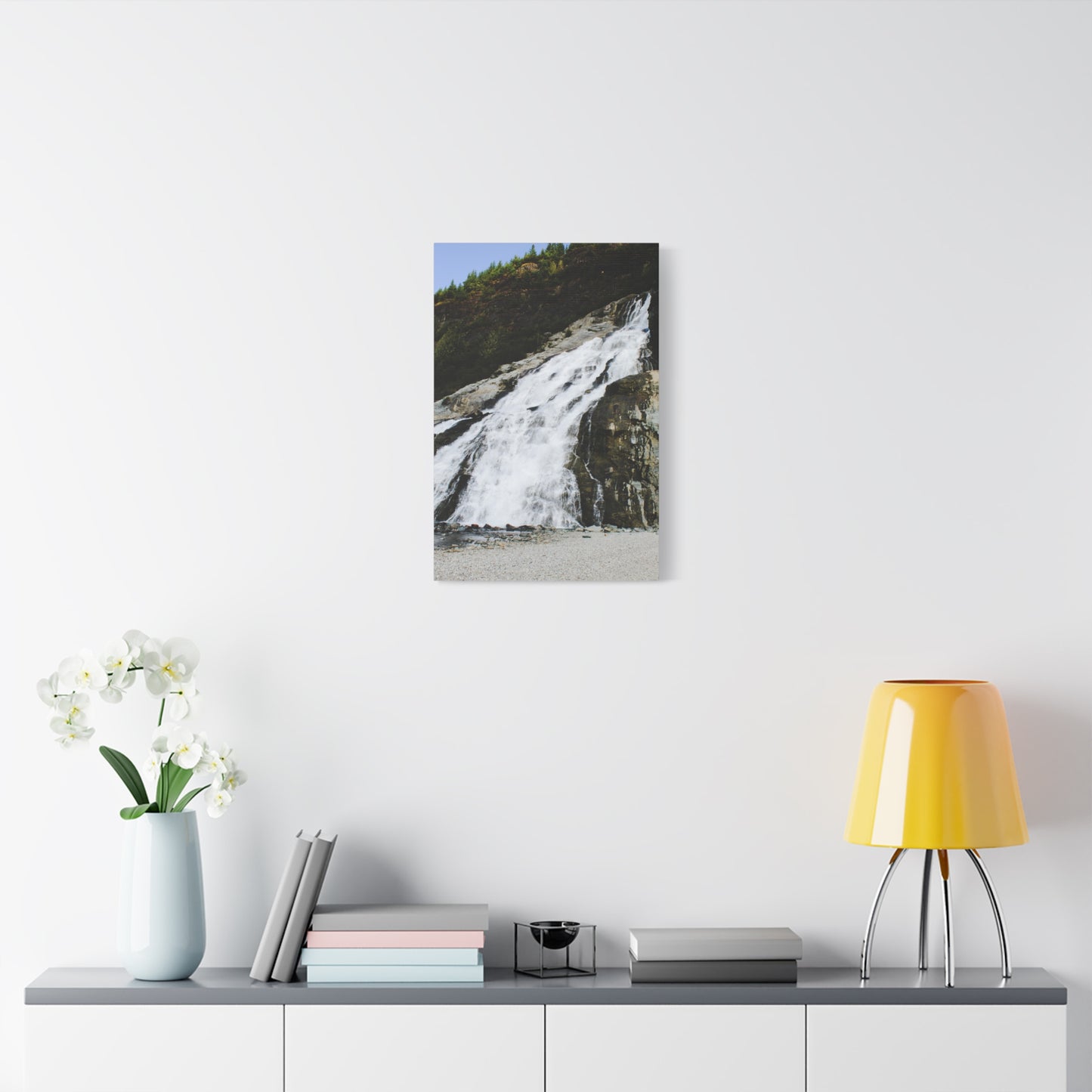 Canvas Print - Mighty Waterfall Photo