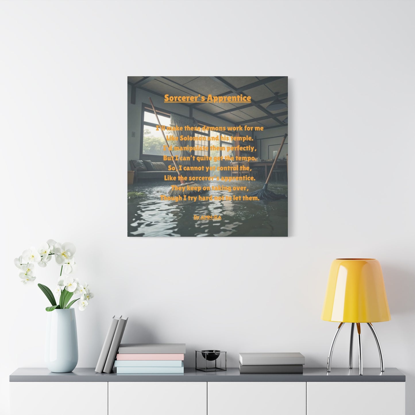 Canvas Print - Sorcerer's Apprentice - By AMN-RA