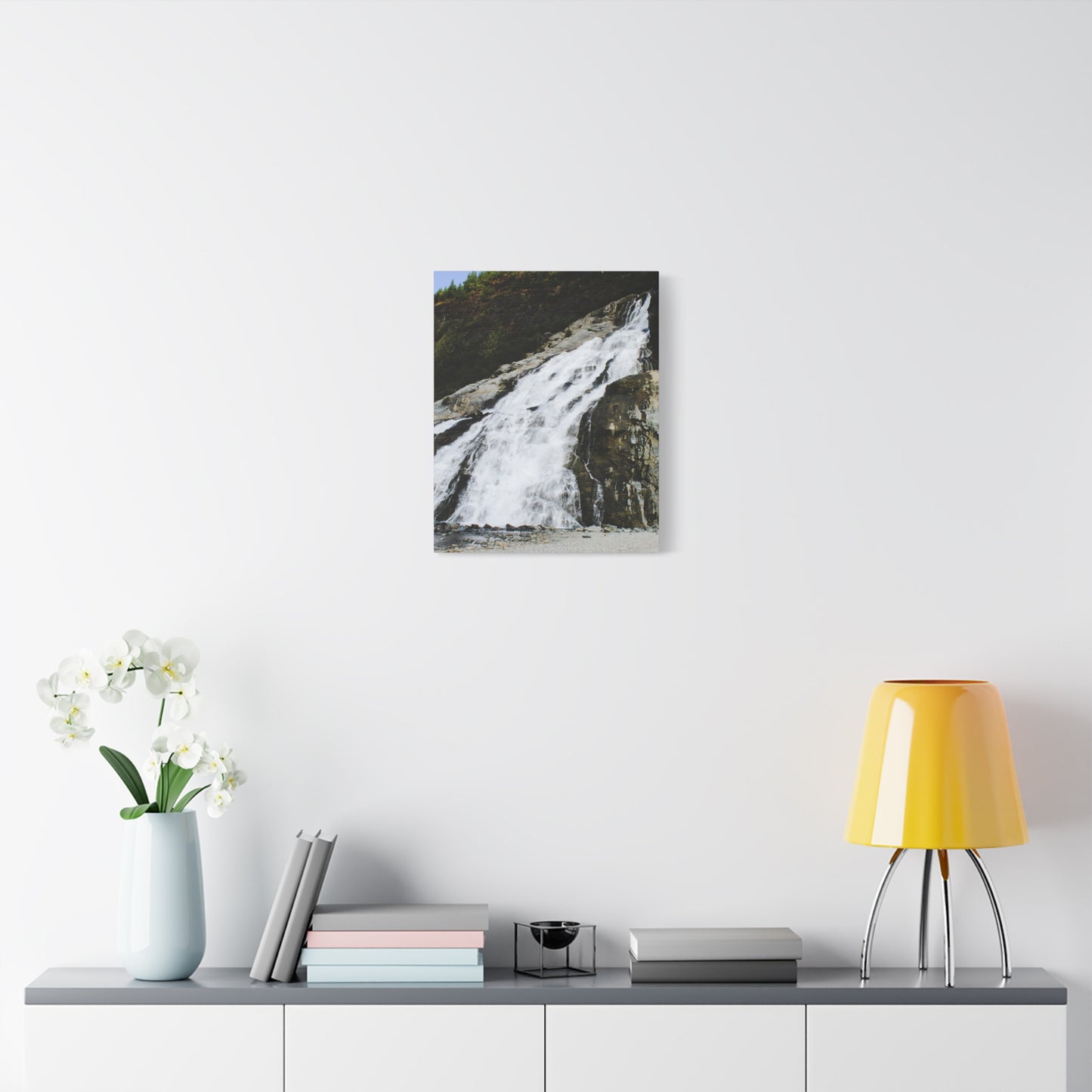 Canvas Print - Mighty Waterfall Photo