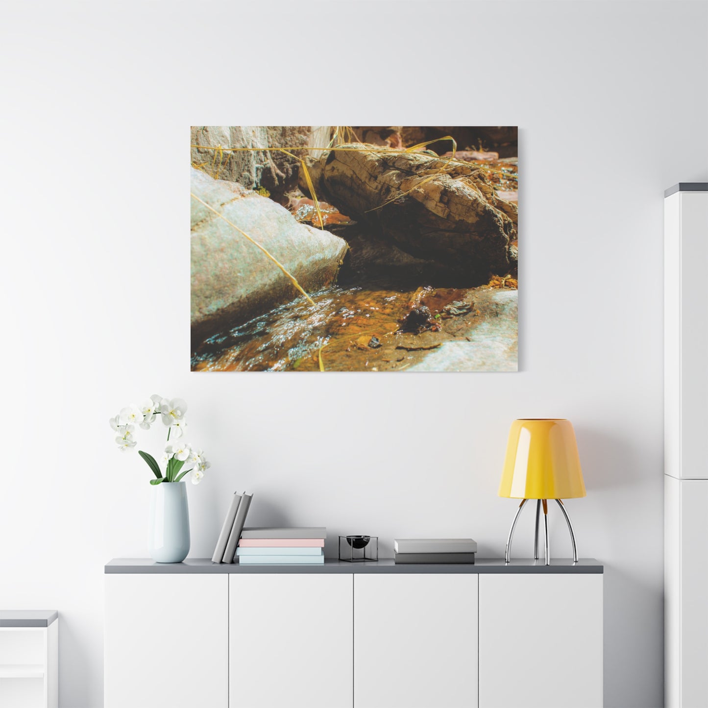 Canvas Print Lazy Log Photography