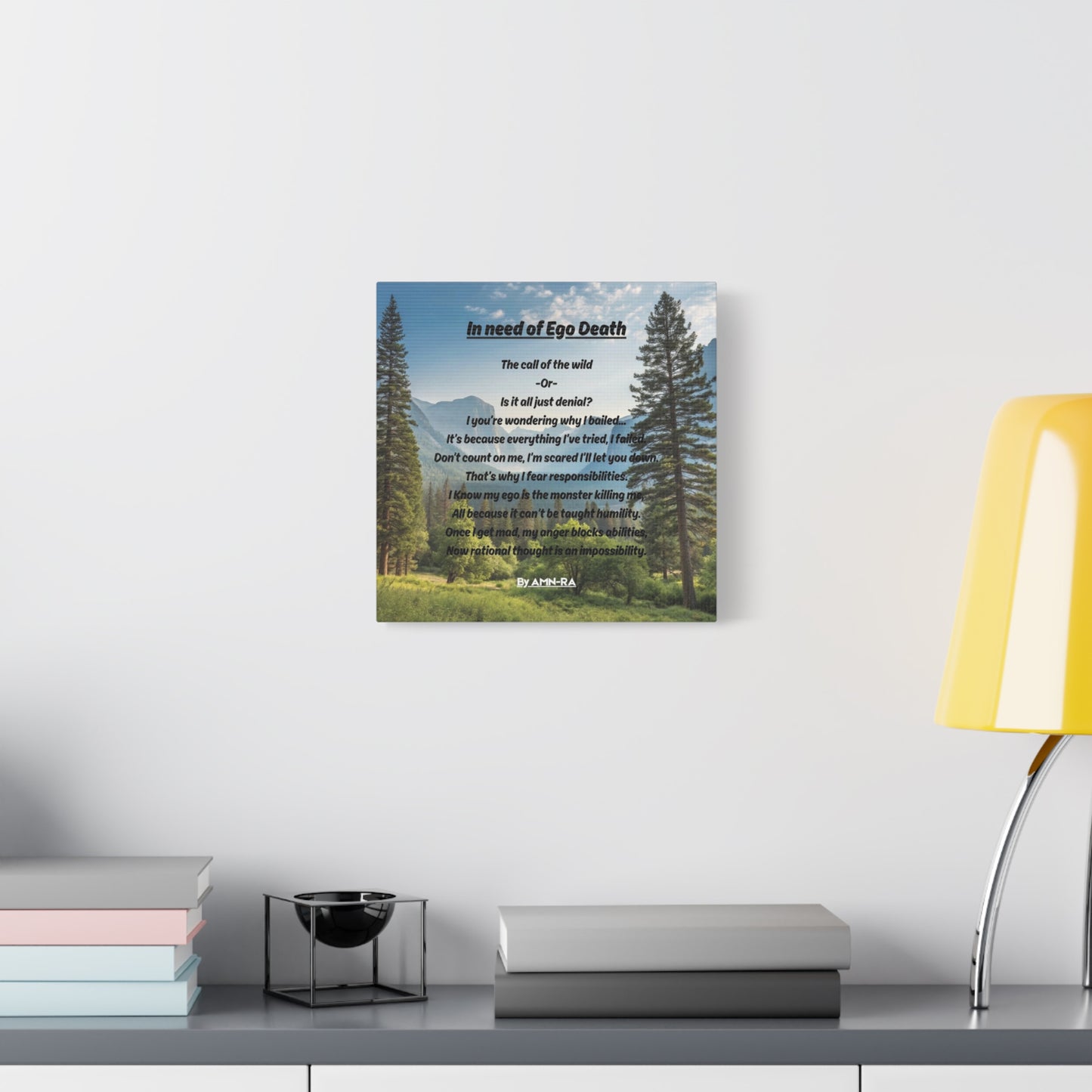 Canvas Print - In Need Of Ego Death - By AMN-RA