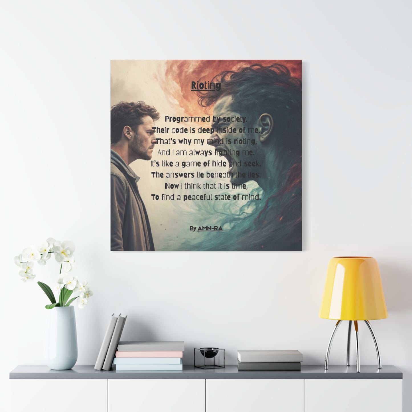 Canvas Print - Rioting - By AMN-RA