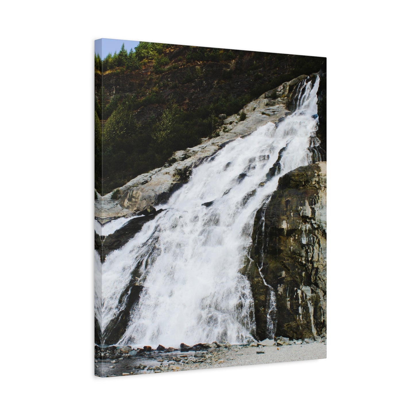 Canvas Print - Mighty Waterfall Photo