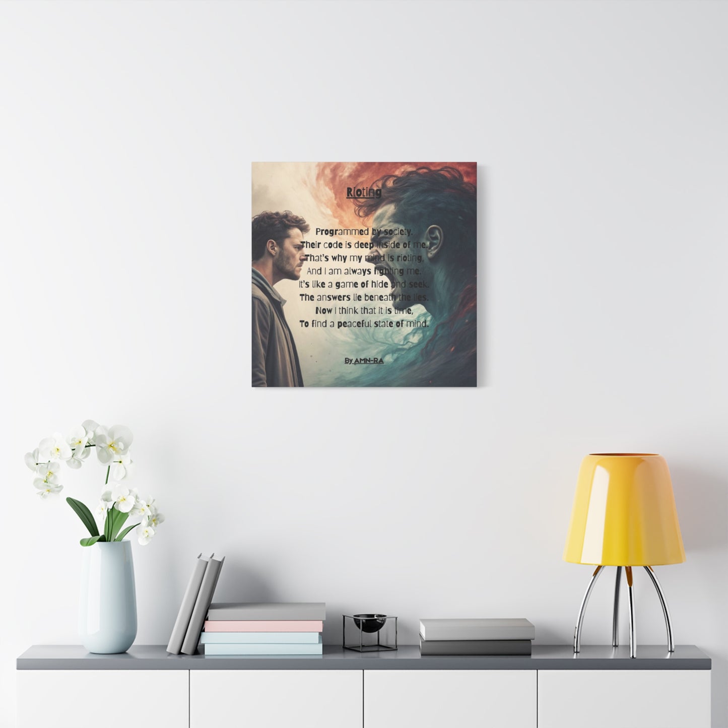 Canvas Print - Rioting - By AMN-RA