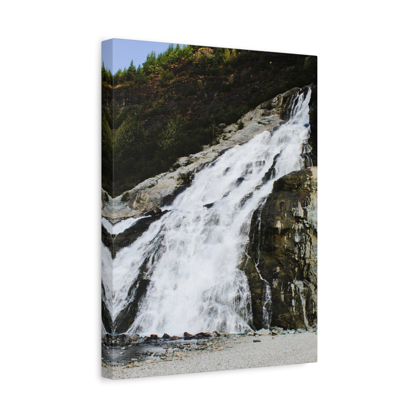 Canvas Print - Mighty Waterfall Photo