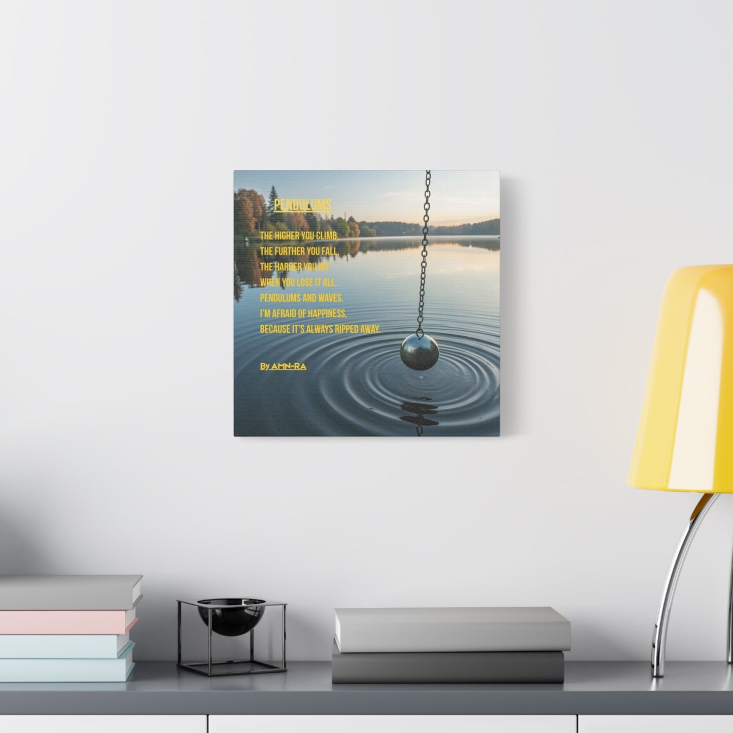 Canvas Poster - Full Color "Pendulums" by AMN_RA