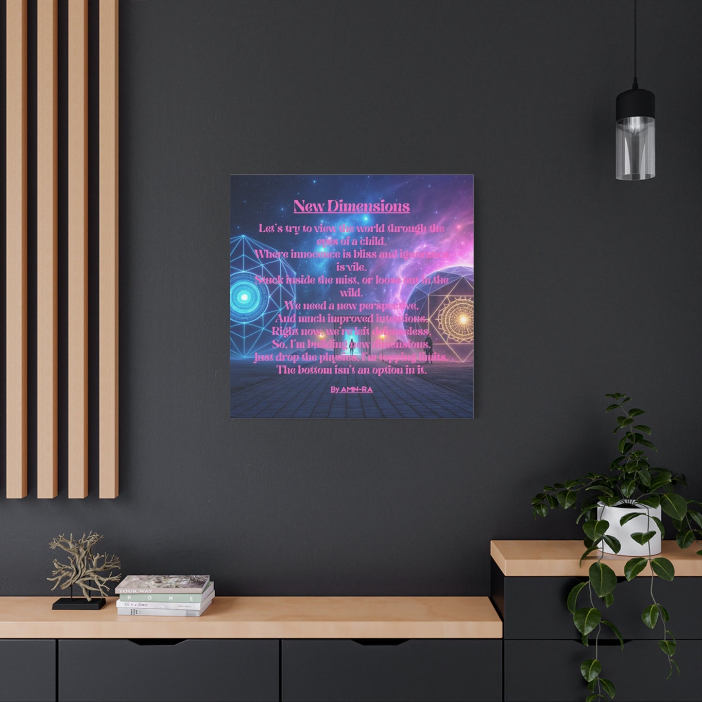 Canvas Print - New Dimensions - By AMN-RA